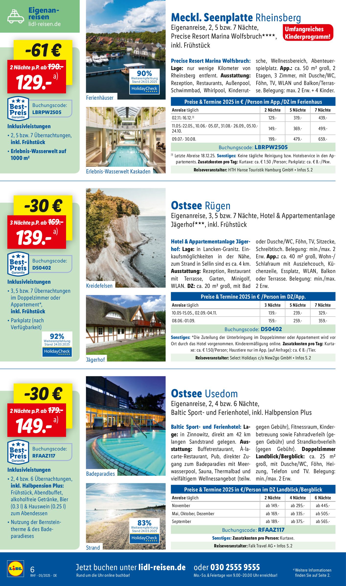 lidl - Lidl-reisen.de-Prospekt gültig von 29.04. bis 12.05. - page: 6