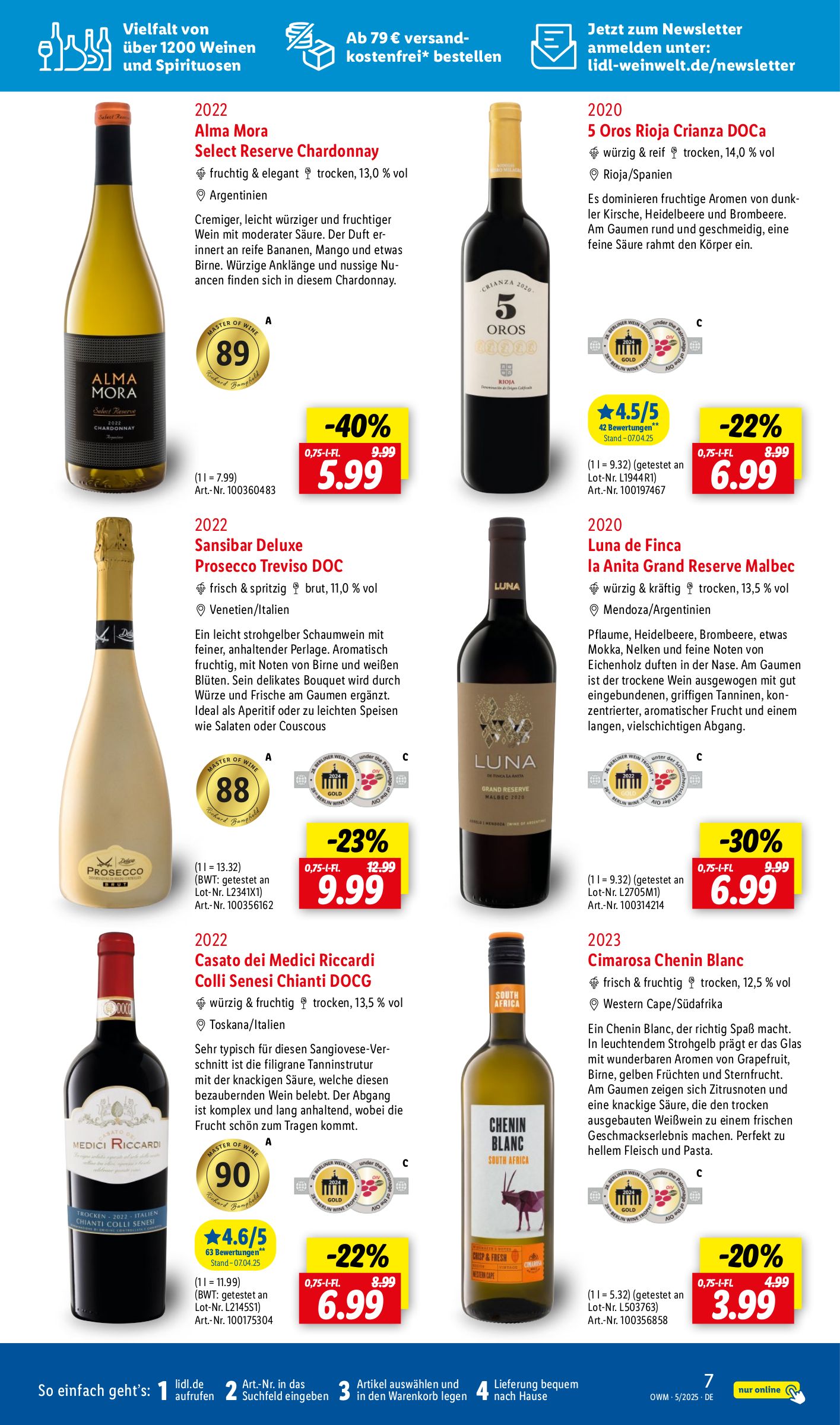 lidl - Lidl - Unsere Monats-Highlights-Prospekt gültig von 01.05. bis 31.05. - page: 7