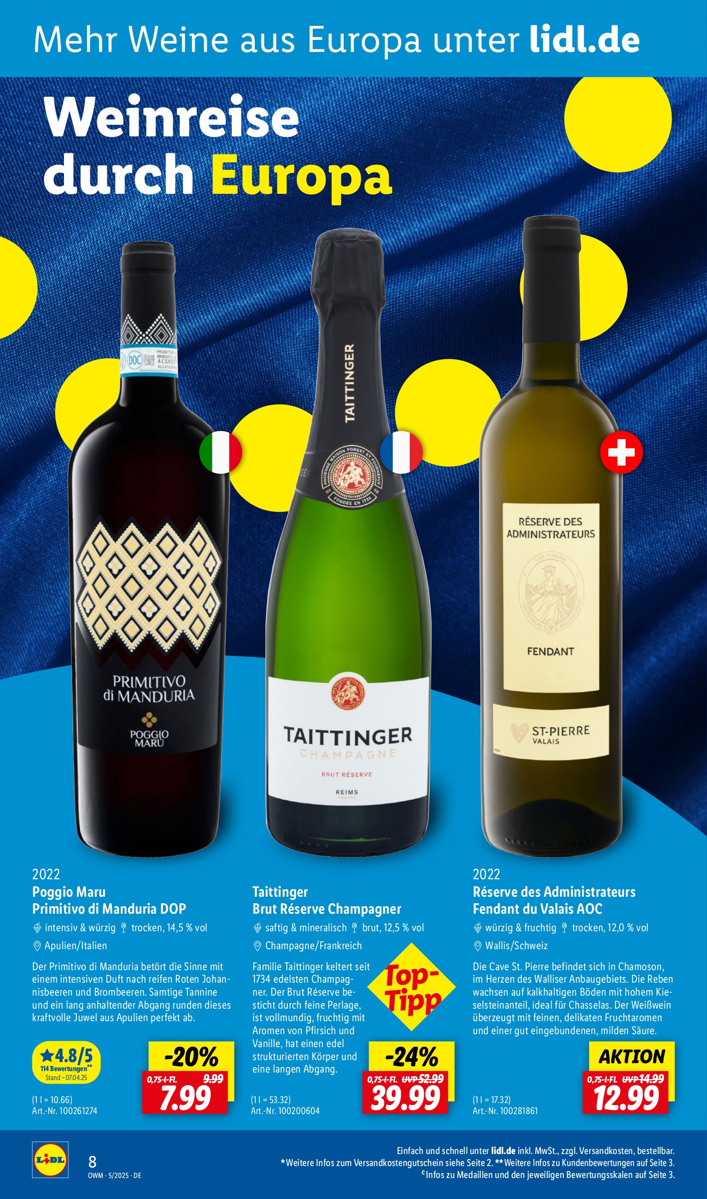 lidl - Lidl - Unsere Monats-Highlights-Prospekt gültig von 01.05. bis 31.05. - page: 8
