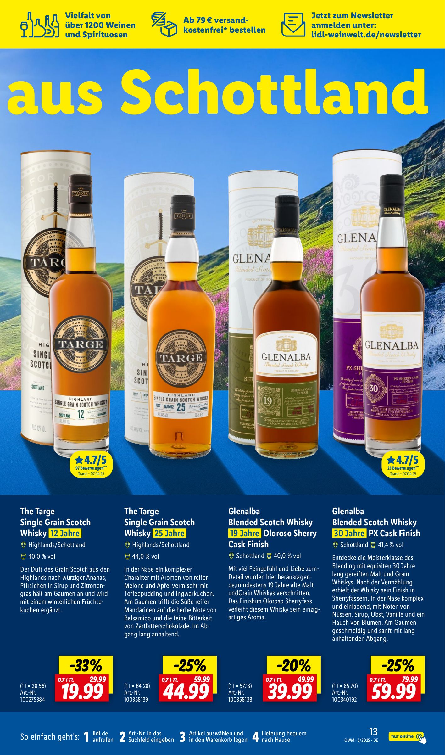 lidl - Lidl - Unsere Monats-Highlights-Prospekt gültig von 01.05. bis 31.05. - page: 13