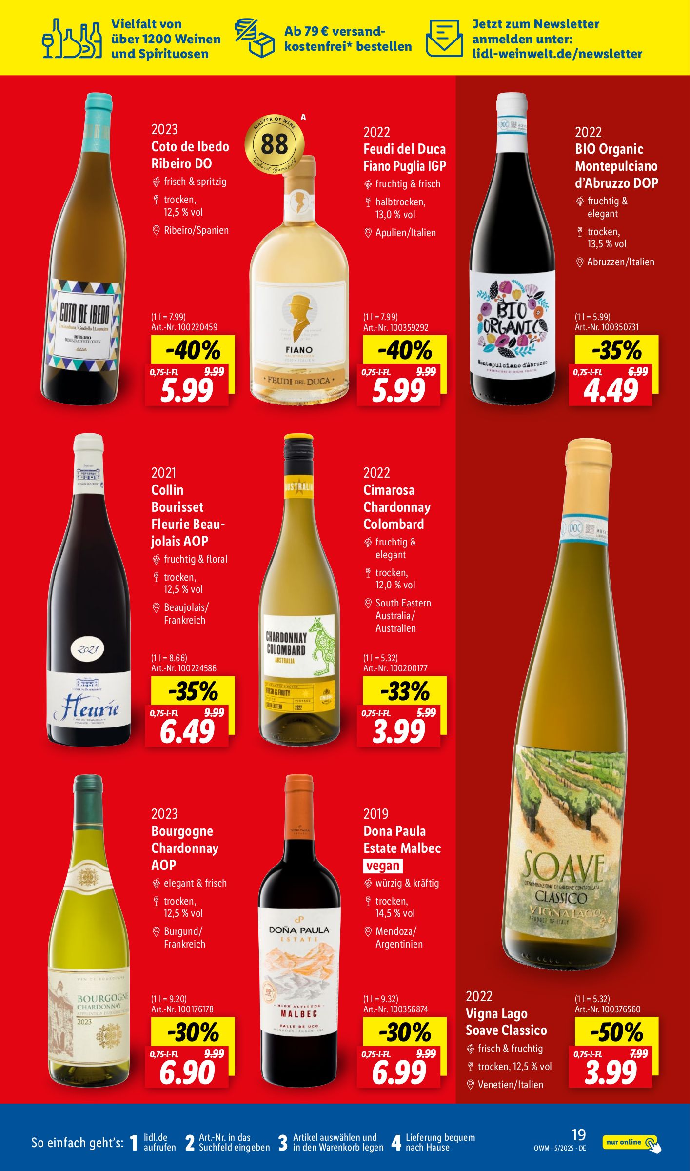lidl - Lidl - Unsere Monats-Highlights-Prospekt gültig von 01.05. bis 31.05. - page: 19