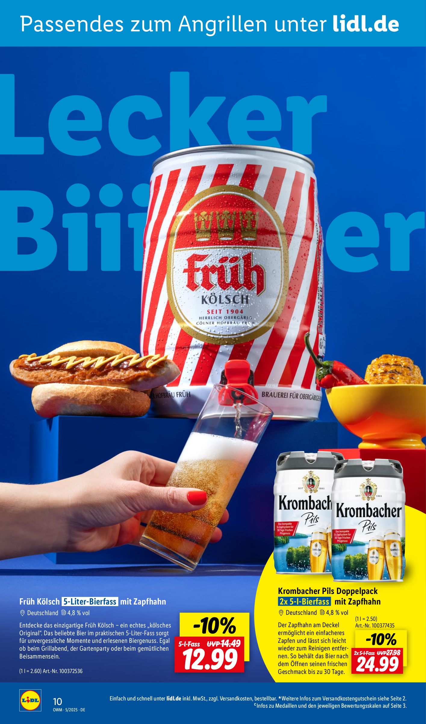 lidl - Lidl - Unsere Monats-Highlights-Prospekt gültig von 01.05. bis 31.05. - page: 10