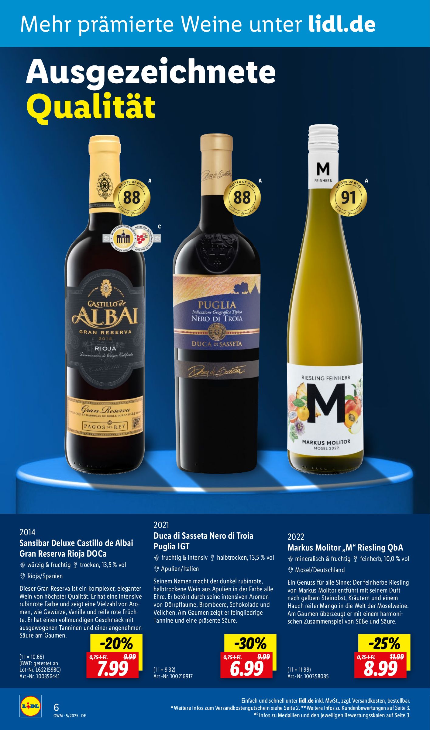 lidl - Lidl - Unsere Monats-Highlights-Prospekt gültig von 01.05. bis 31.05. - page: 6