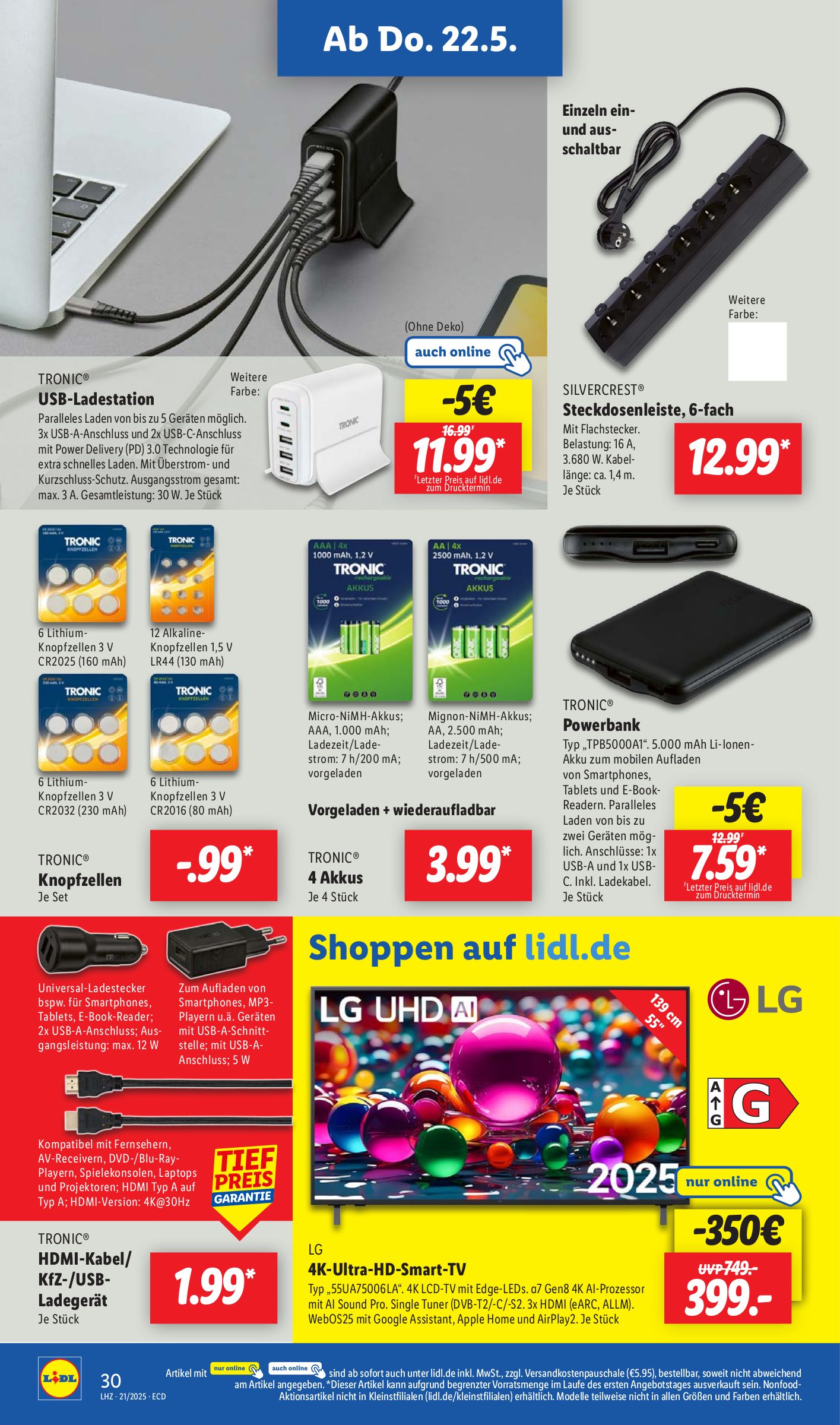 lidl - Lidl-Prospekt gültig von 19.05. bis 24.05. - page: 36 lidl - Lidl-Prospekt gültig von 19.05. bis 24.05. - page: 36