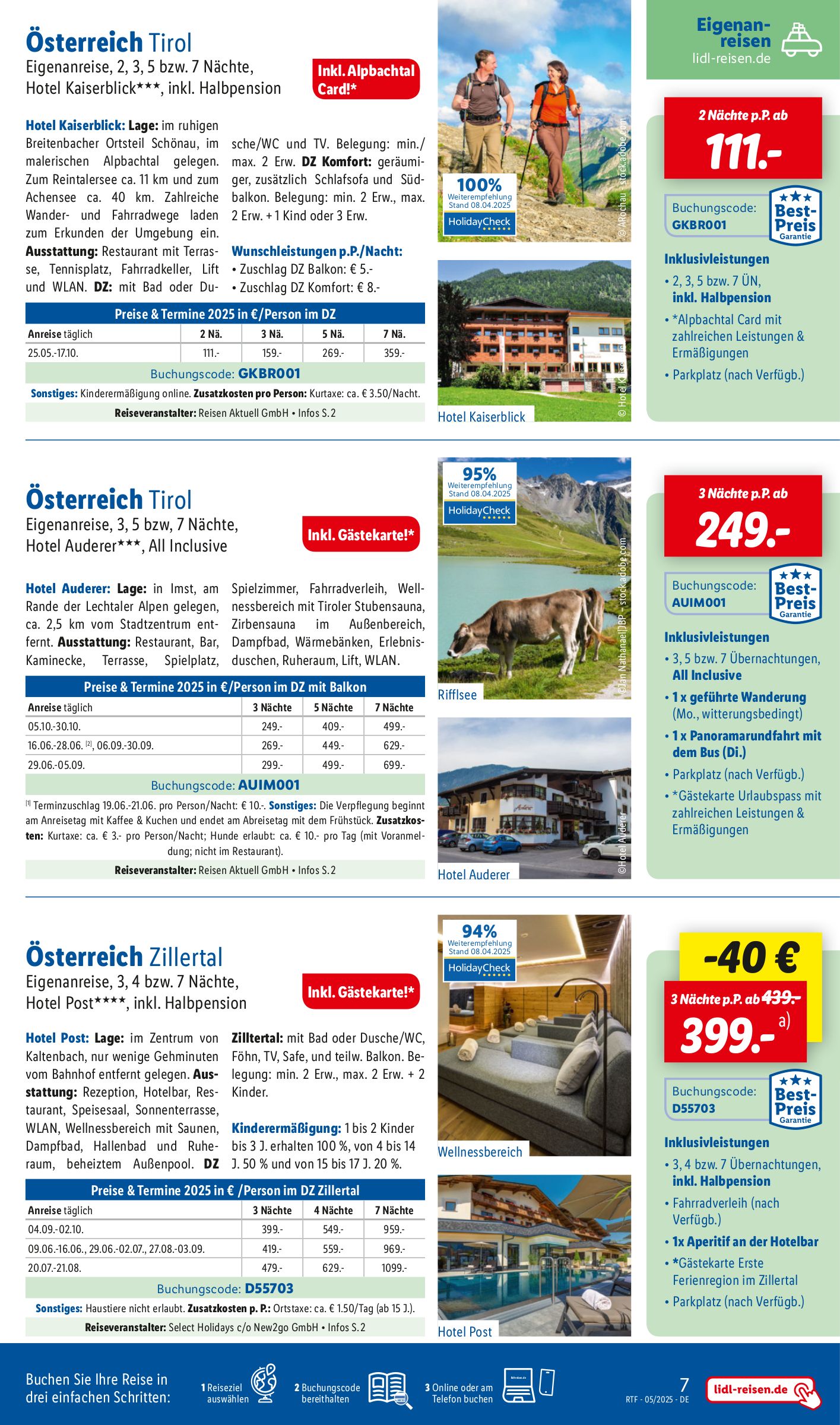 lidl - Lidl-reisen.de-Prospekt gültig von 14.05. bis 27.05. - page: 7