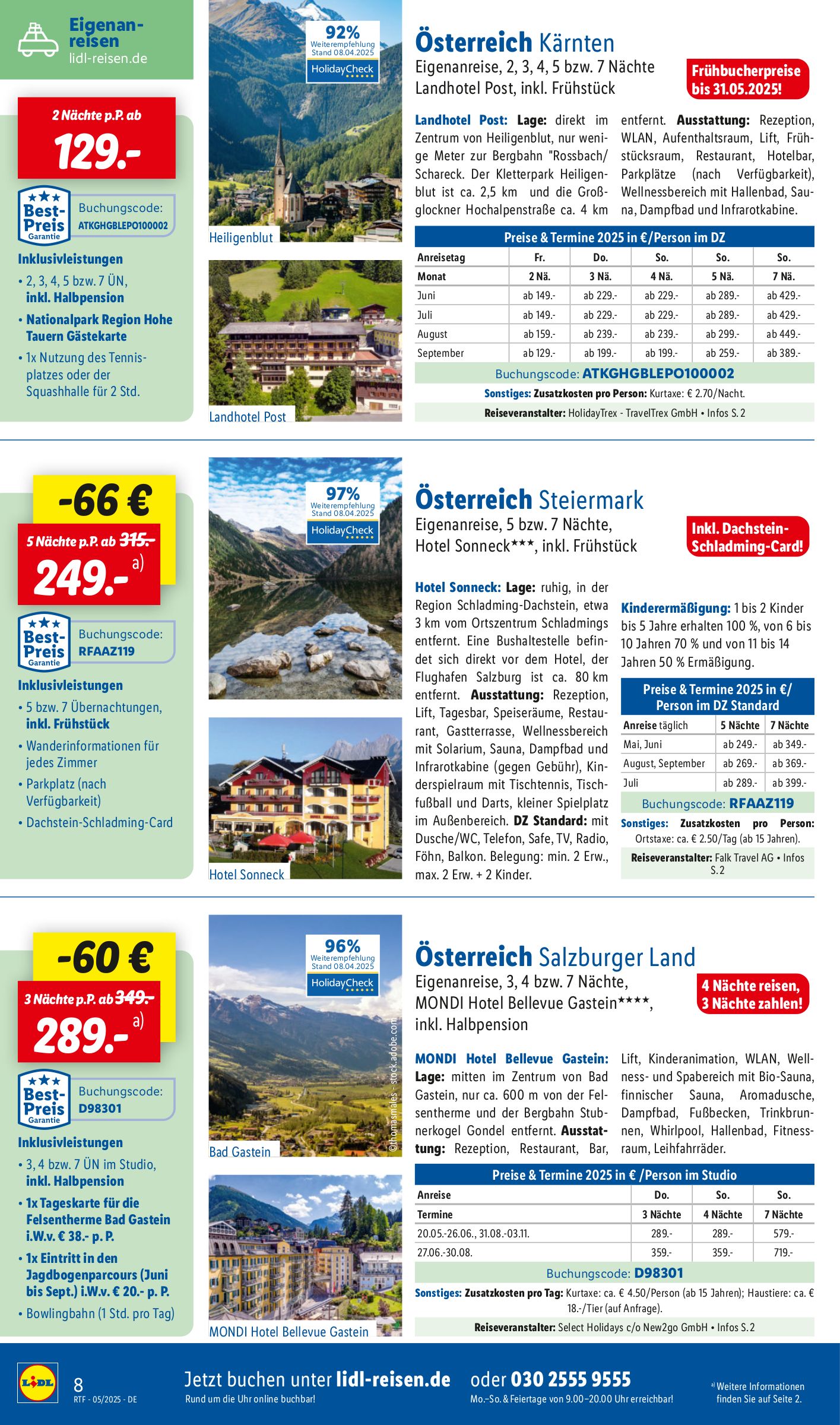 lidl - Lidl-reisen.de-Prospekt gültig von 14.05. bis 27.05. - page: 8