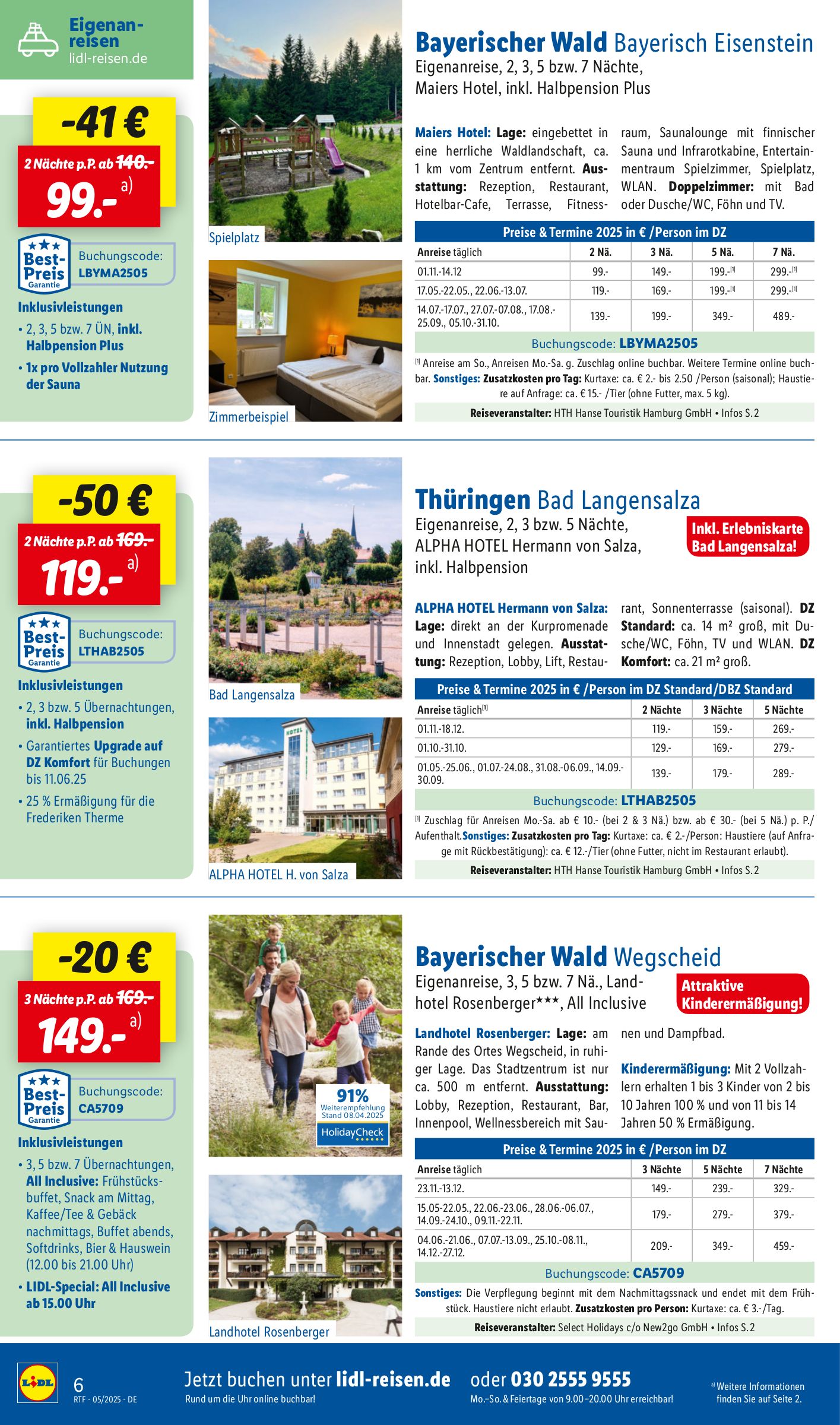 lidl - Lidl-reisen.de-Prospekt gültig von 14.05. bis 27.05. - page: 6