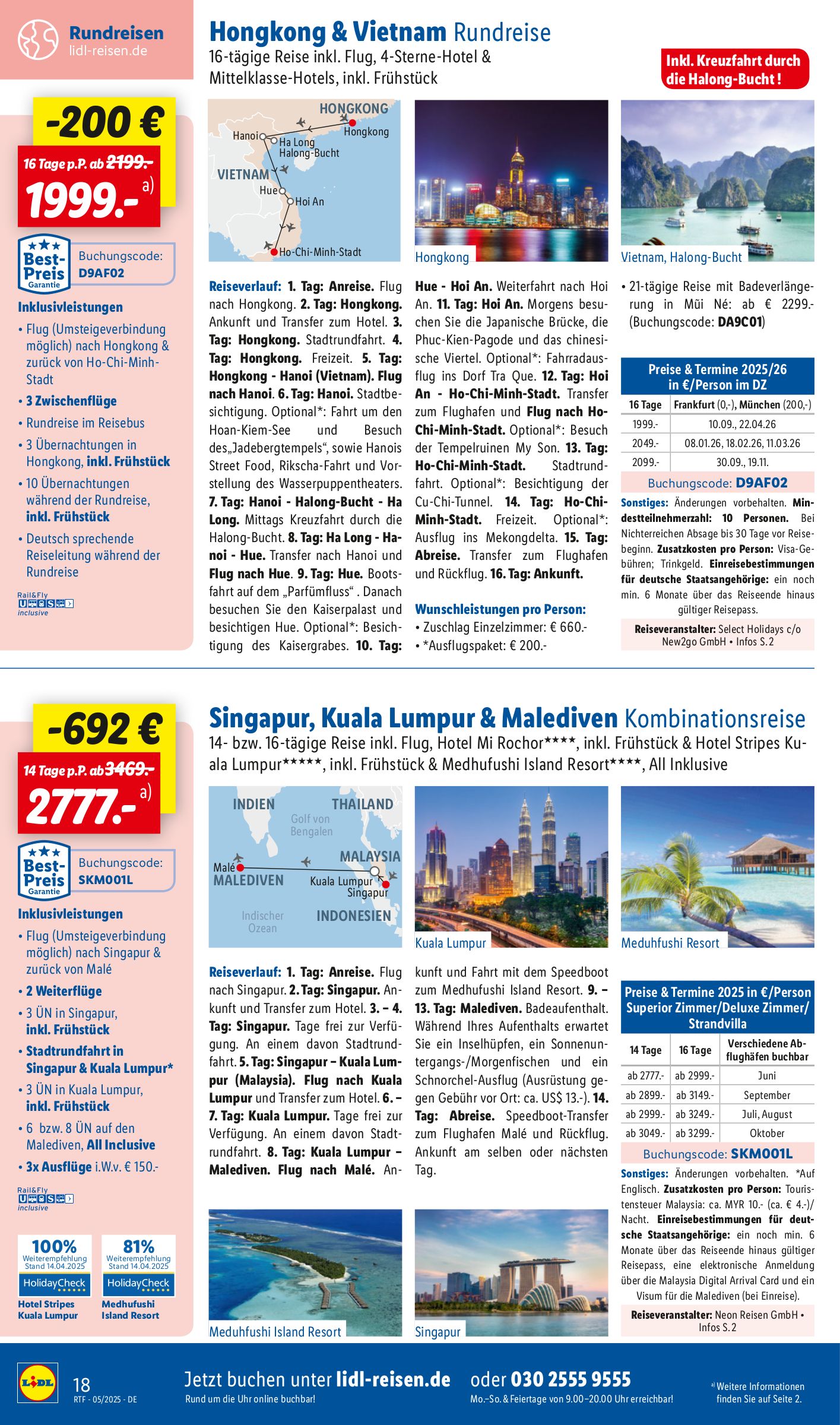 lidl - Lidl-reisen.de-Prospekt gültig von 14.05. bis 27.05. - page: 18