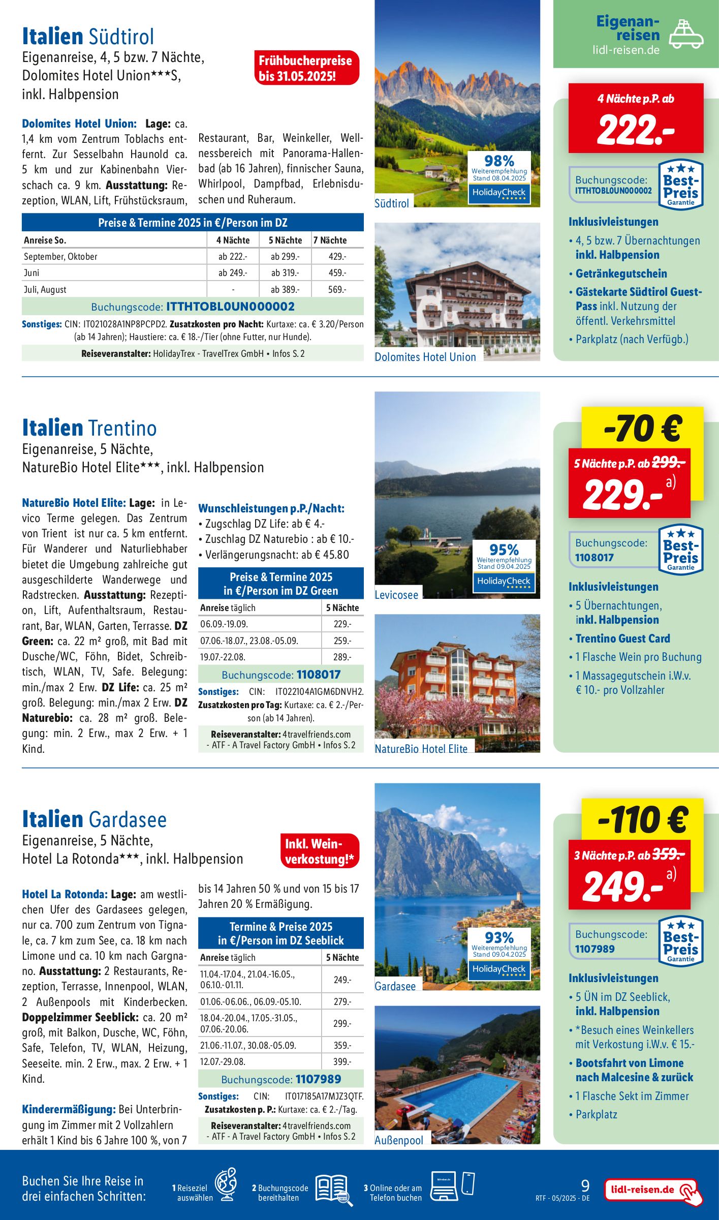 lidl - Lidl-reisen.de-Prospekt gültig von 14.05. bis 27.05. - page: 9