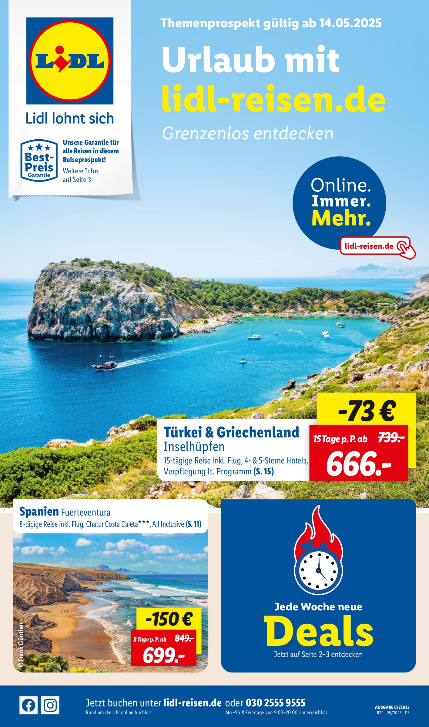 lidl - Lidl-reisen.de-Prospekt gültig von 14.05. bis 27.05.