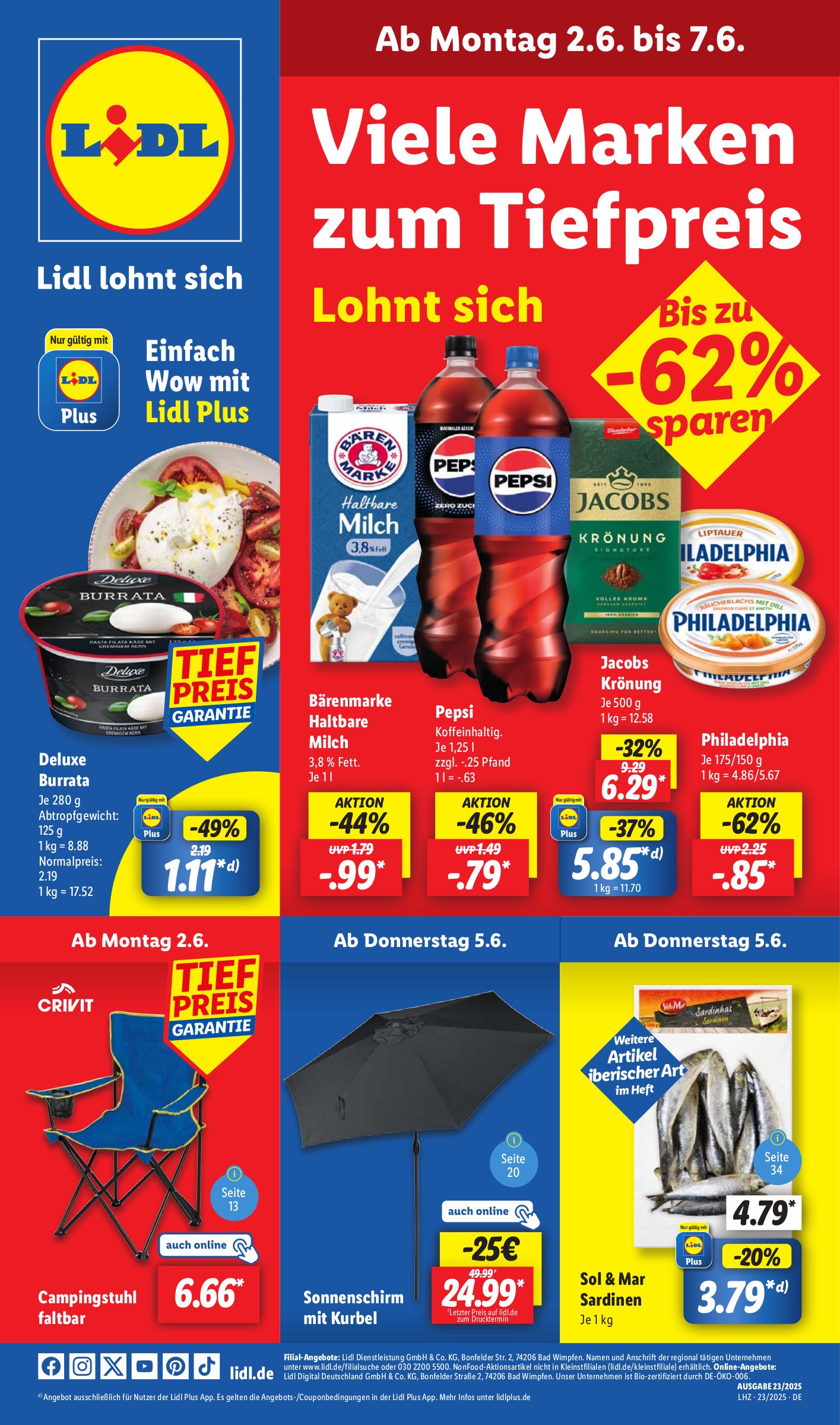 lidl - Lidl-Prospekt gültig von 02.06. bis 07.06. - page: 1 lidl - Lidl-Prospekt gültig von 02.06. bis 07.06. - page: 1