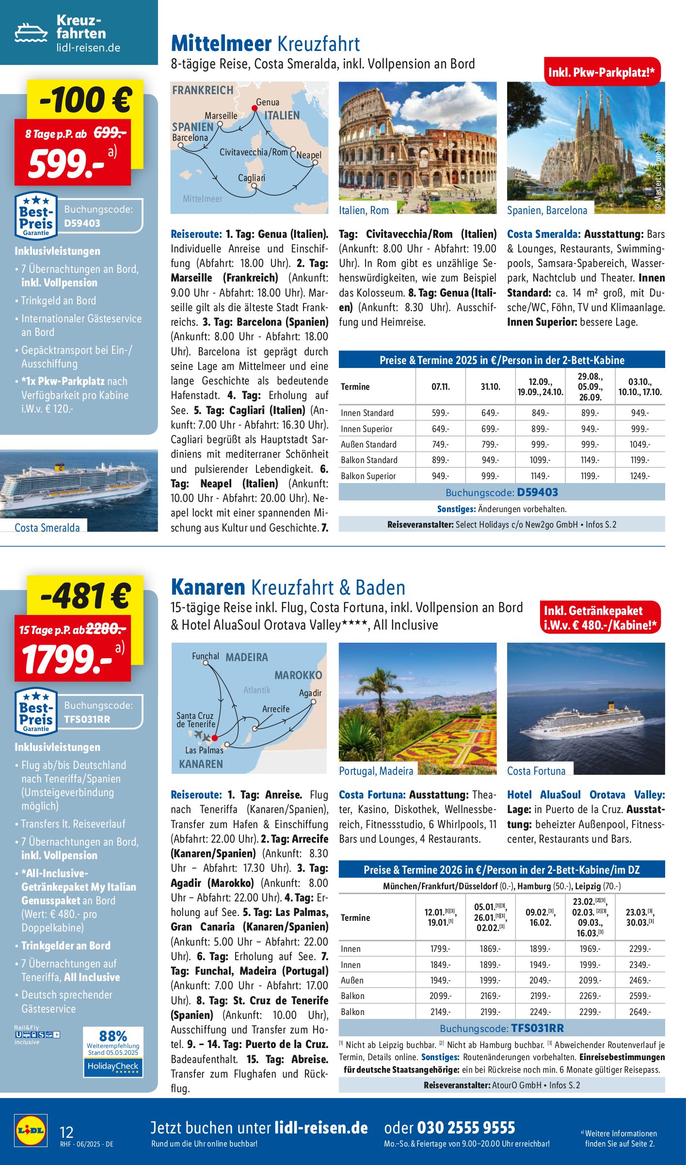 lidl - Lidl-reisen.de-Prospekt gültig von 31.05. bis 30.06. - page: 12