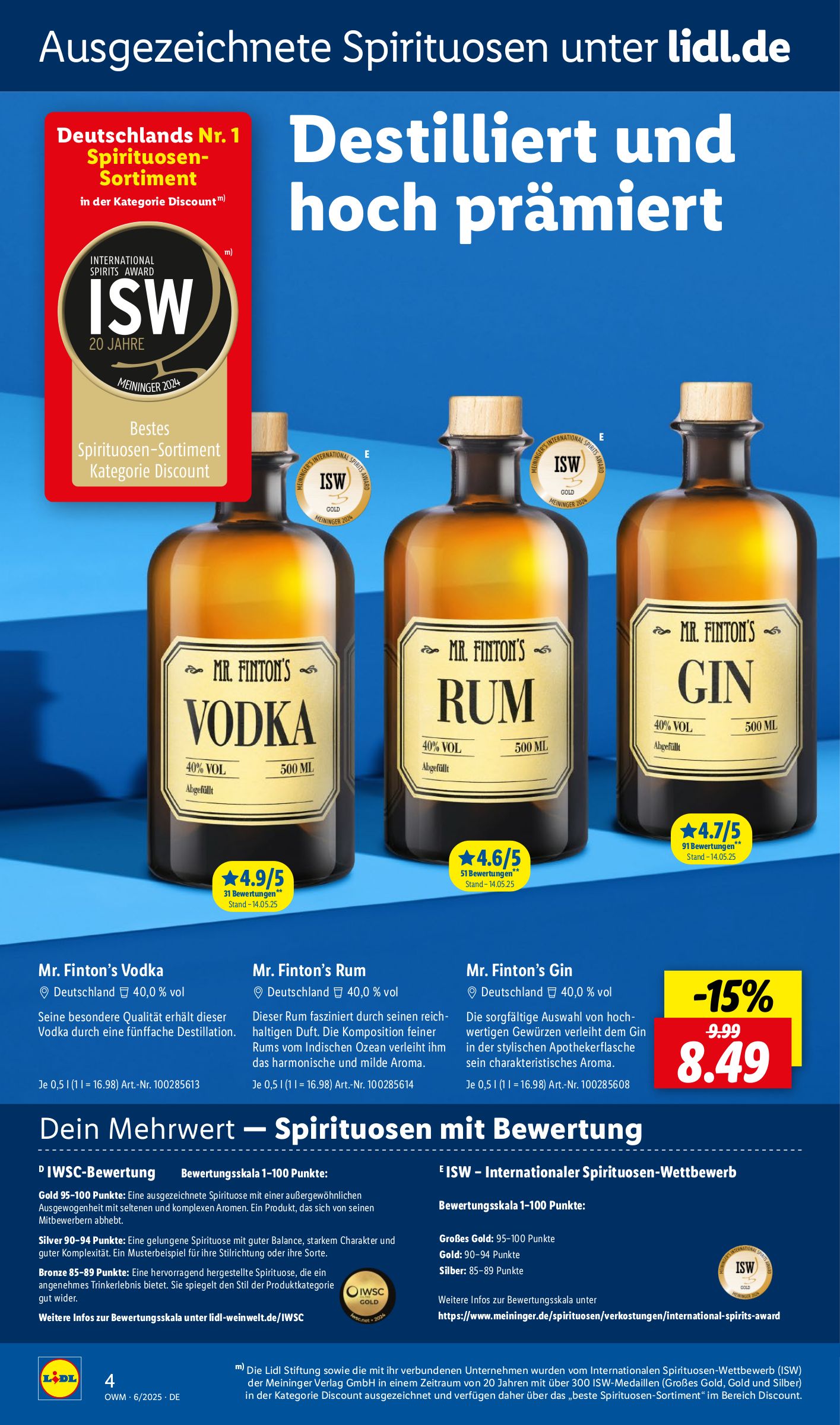 lidl - Lidl - Unsere Monats-Highlights-Prospekt gültig von 01.06. bis 30.06. - page: 4