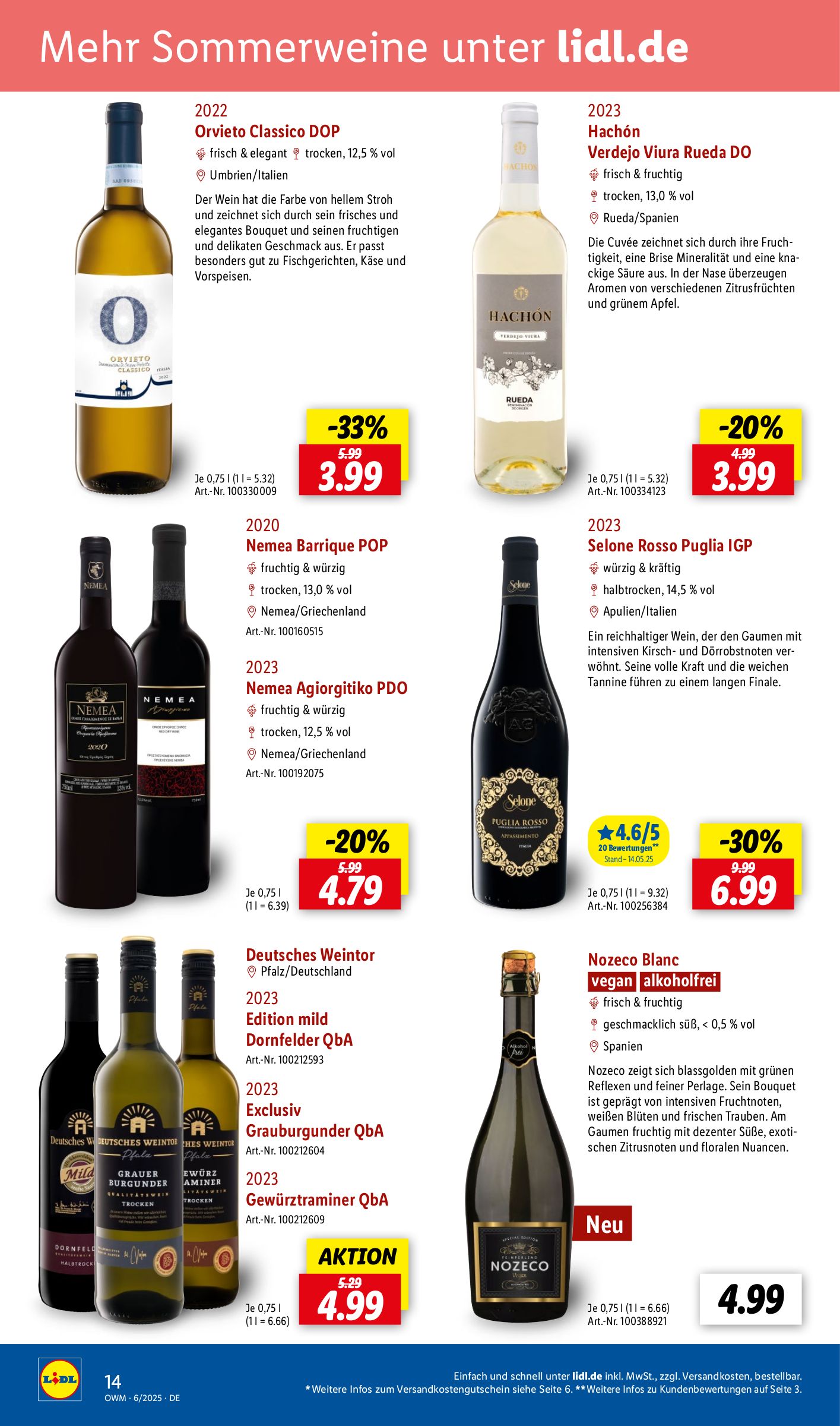lidl - Lidl - Unsere Monats-Highlights-Prospekt gültig von 01.06. bis 30.06. - page: 14