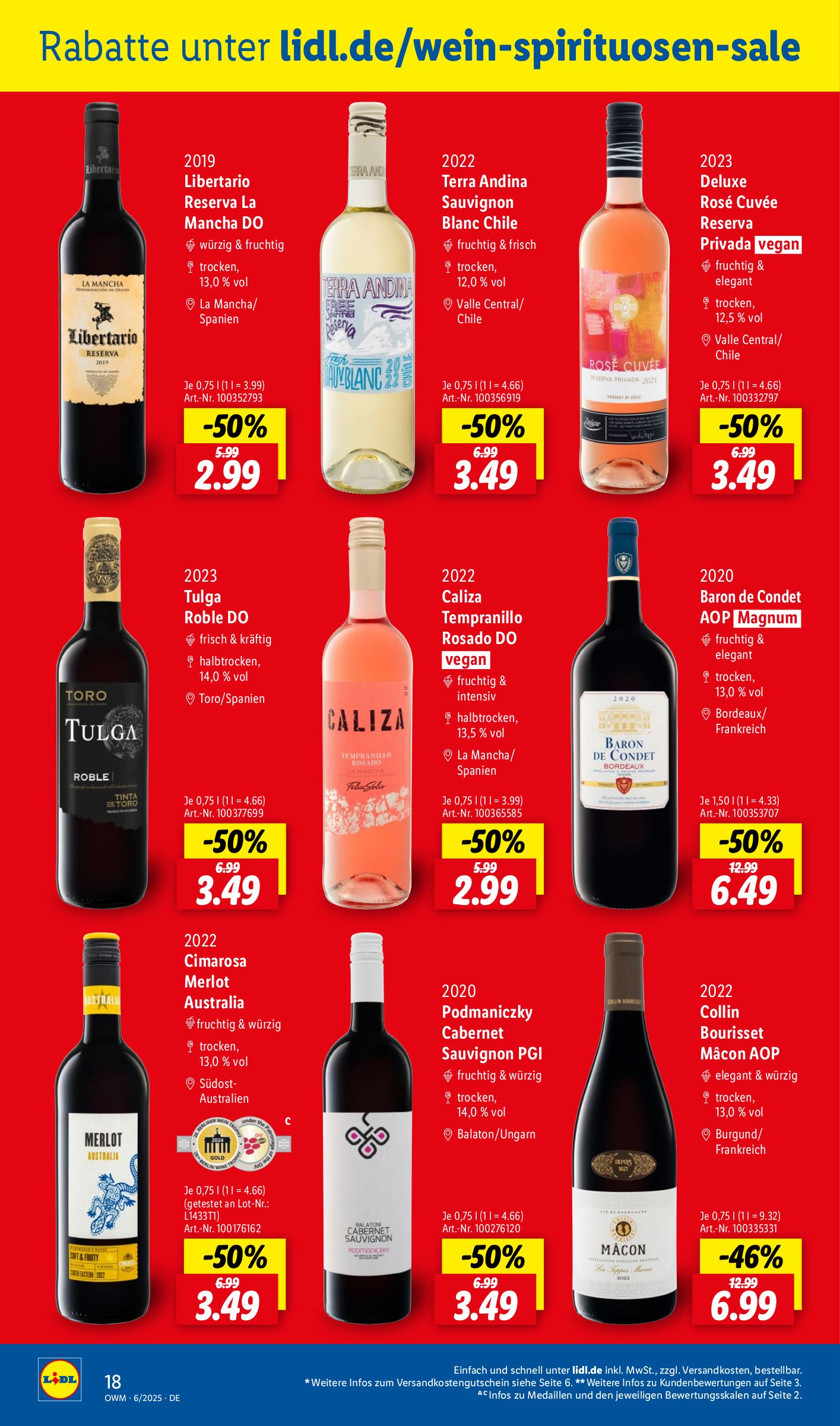 lidl - Lidl - Unsere Monats-Highlights-Prospekt gültig von 01.06. bis 30.06. - page: 18