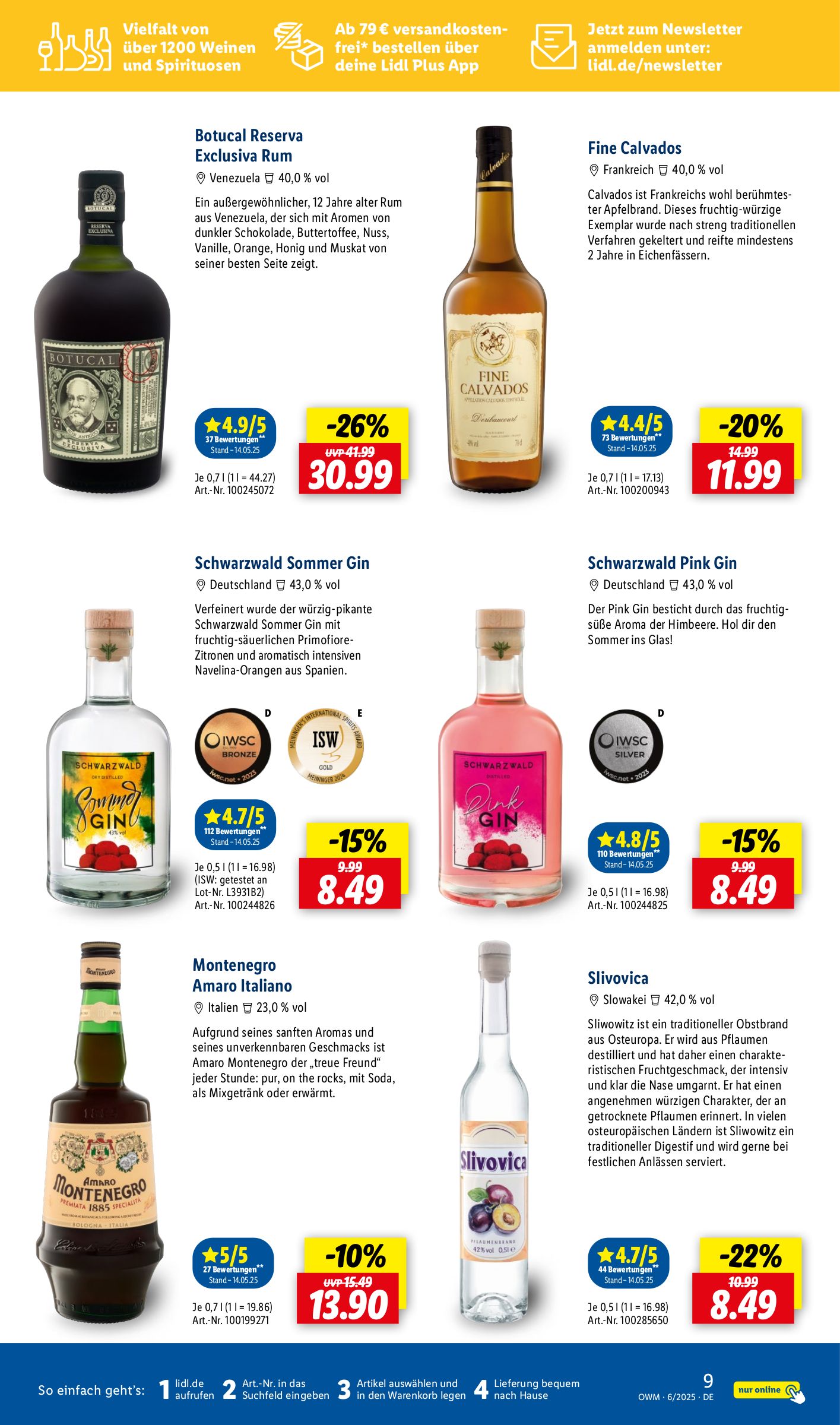 lidl - Lidl - Unsere Monats-Highlights-Prospekt gültig von 01.06. bis 30.06. - page: 9