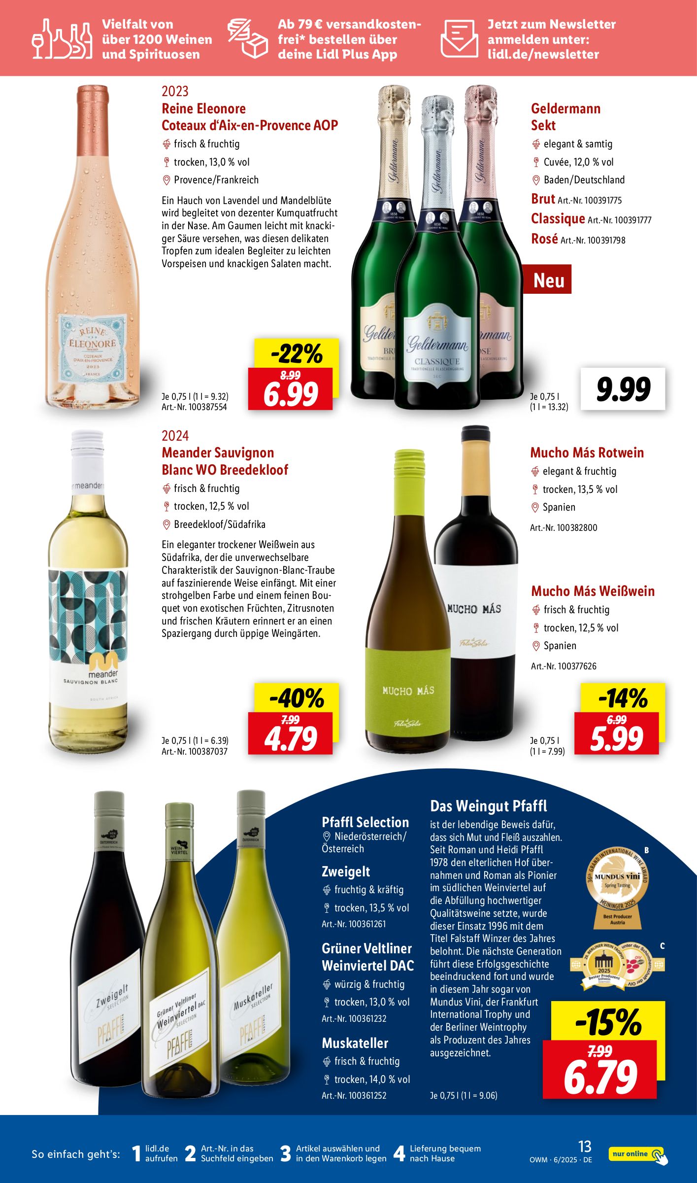 lidl - Lidl - Unsere Monats-Highlights-Prospekt gültig von 01.06. bis 30.06. - page: 13