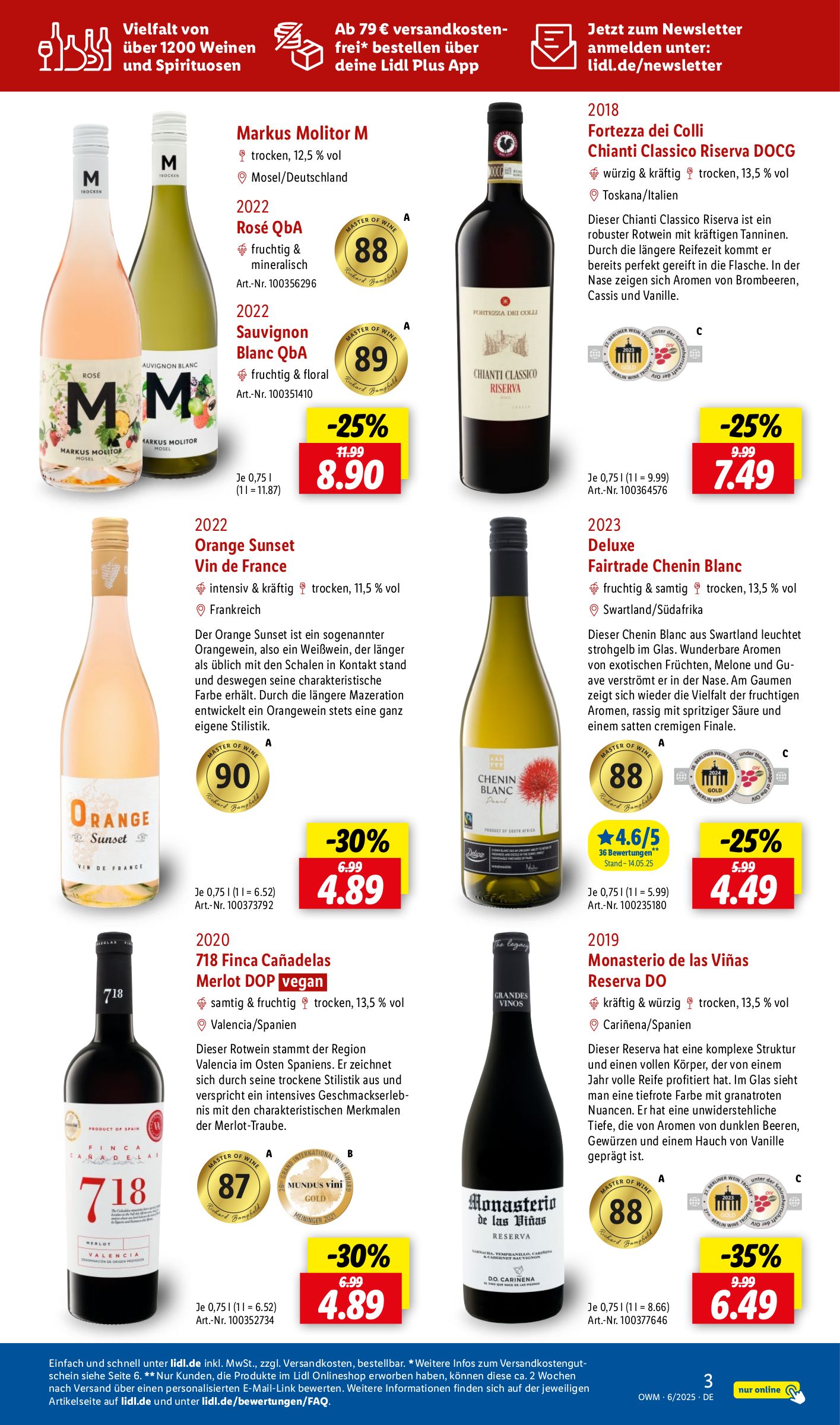 lidl - Lidl - Unsere Monats-Highlights-Prospekt gültig von 01.06. bis 30.06. - page: 3