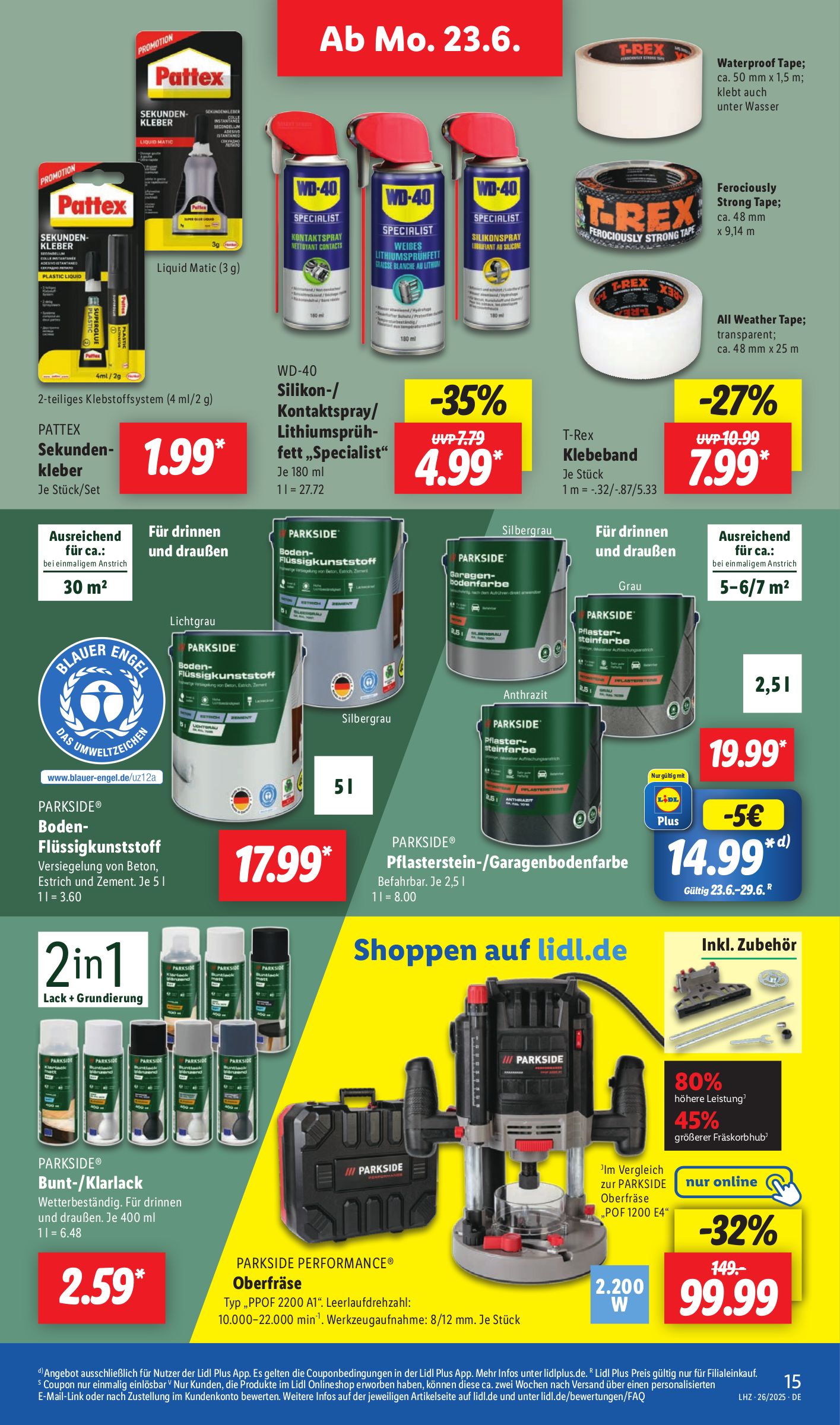 lidl - Lidl-Prospekt gültig vom 23.06. bis 28.06. - page: 23 lidl - Lidl-Prospekt gültig vom 23.06. bis 28.06. - page: 23