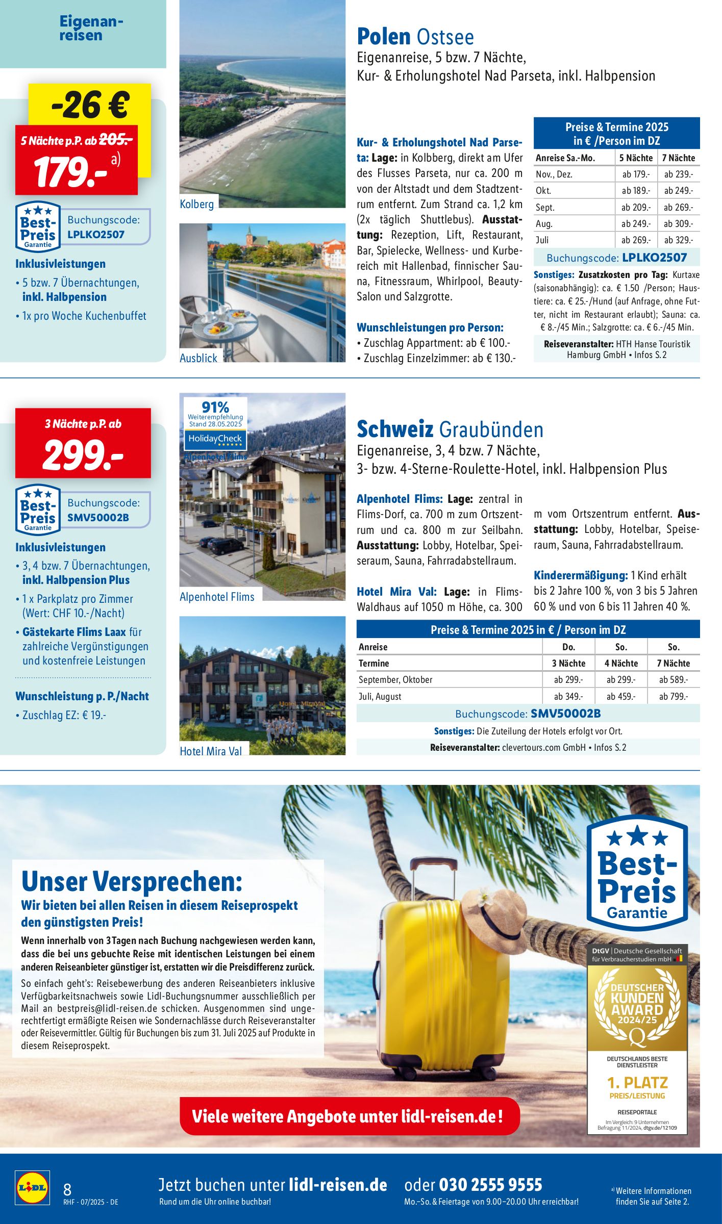 lidl - Lidl-reisen.de-Prospekt gültig vom 28.06. bis 11.07. - page: 8