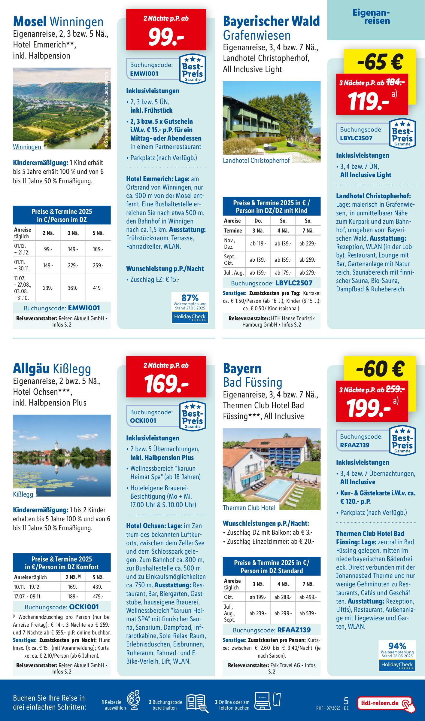 lidl - Lidl-reisen.de-Prospekt gültig vom 28.06. bis 11.07. - page: 5