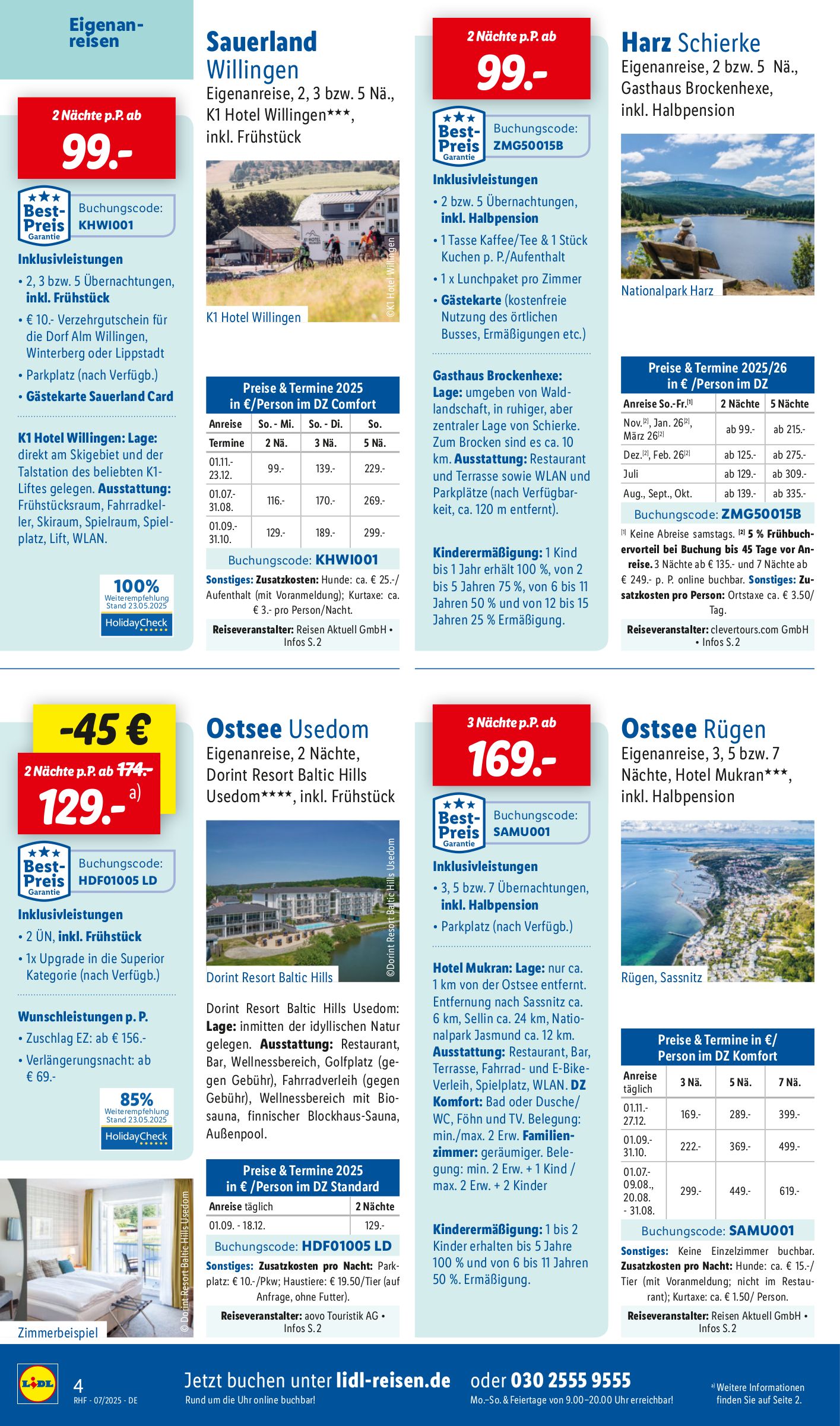 lidl - Lidl-reisen.de-Prospekt gültig vom 28.06. bis 11.07. - page: 4