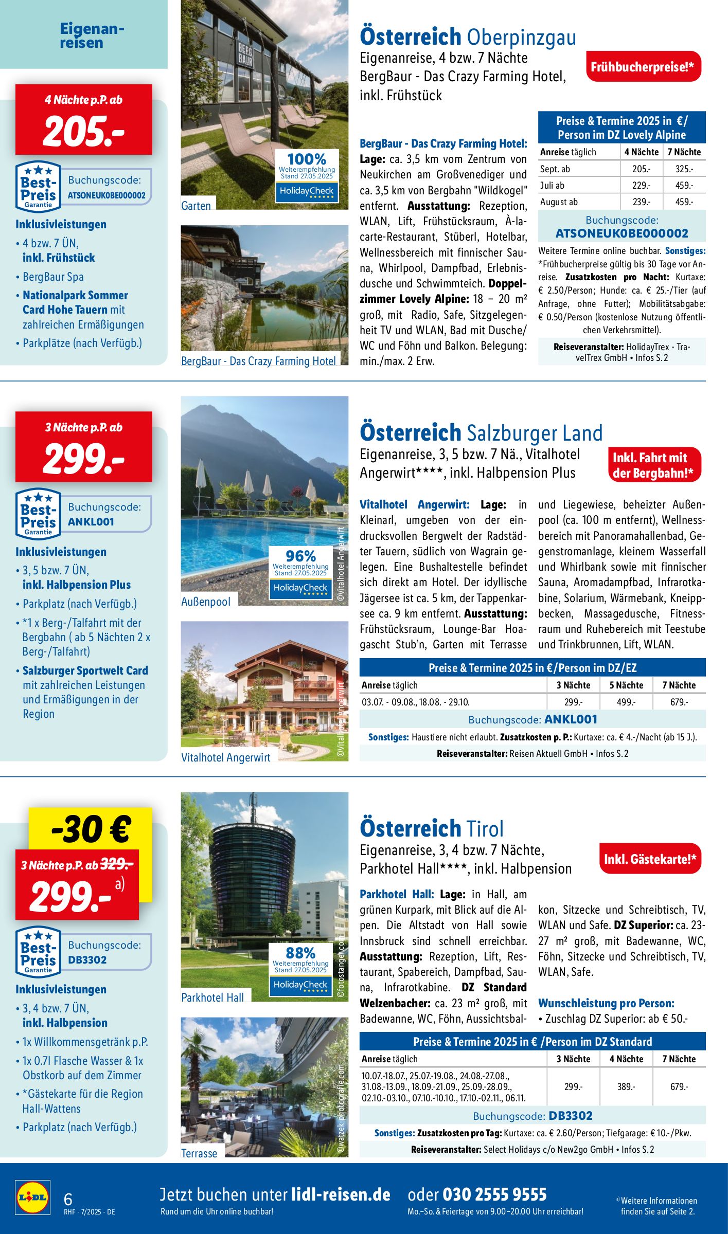 lidl - Lidl-reisen.de-Prospekt gültig vom 28.06. bis 11.07. - page: 6