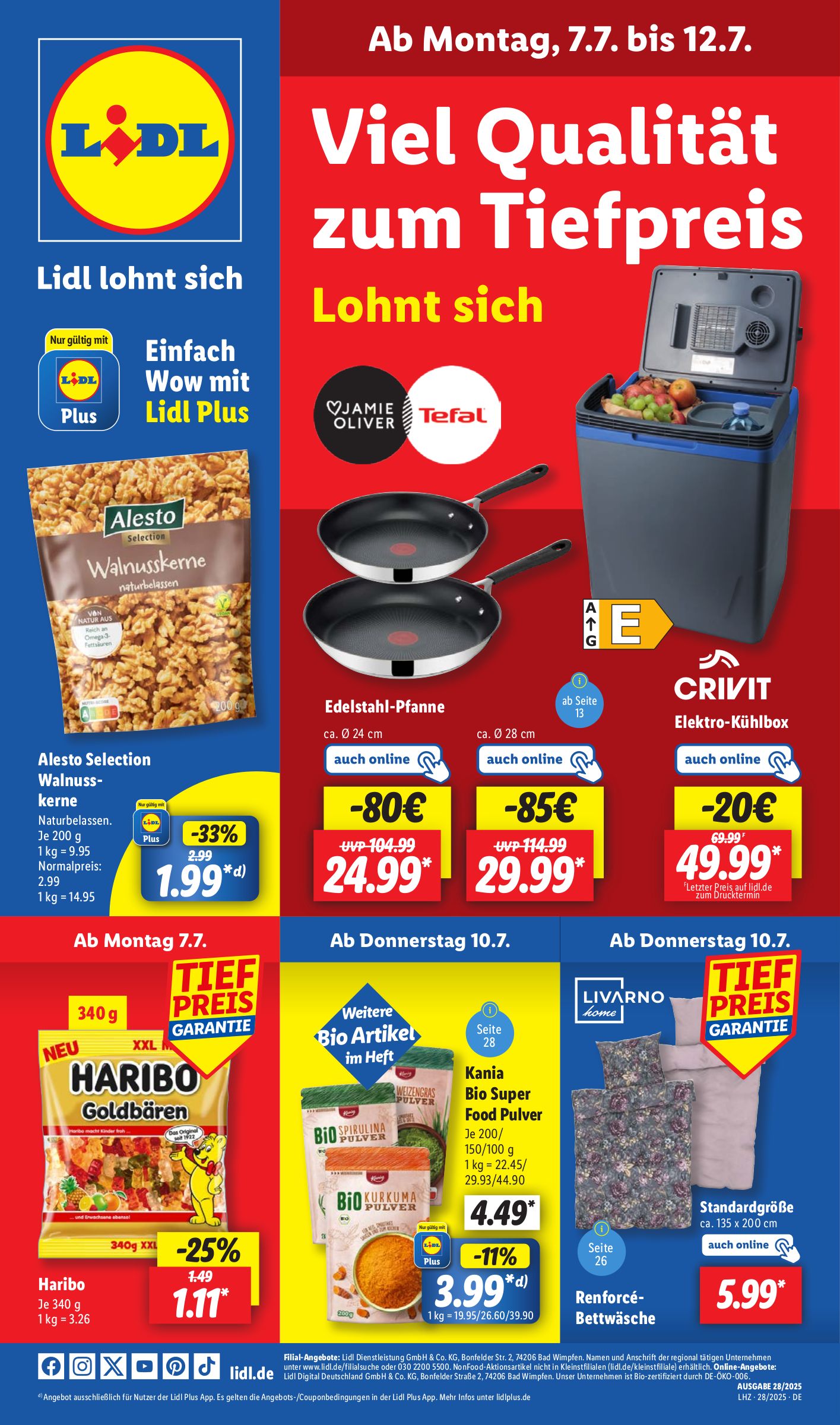 lidl - Lidl-Prospekt gültig vom 07.07. bis 12.07.