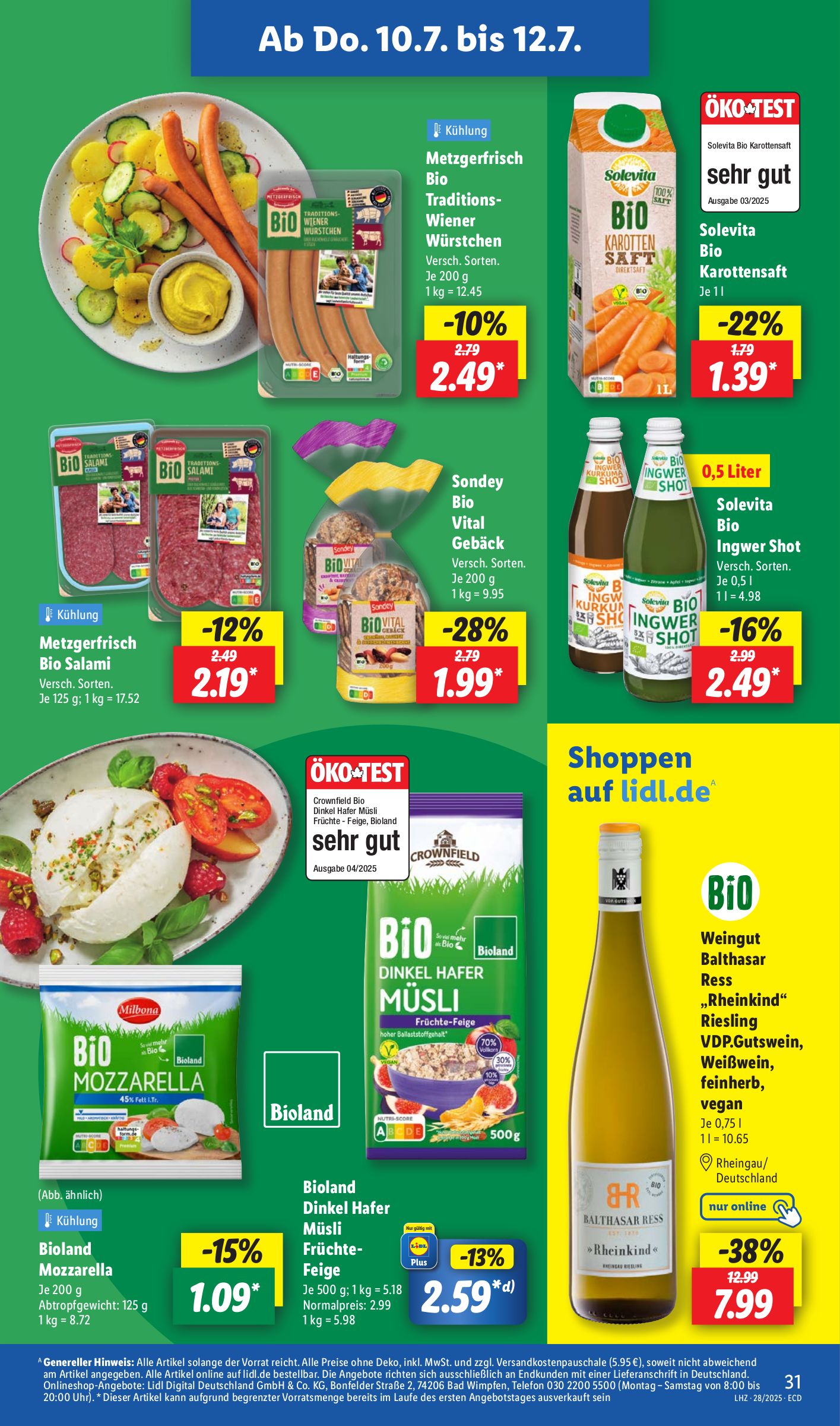 lidl - Lidl-Prospekt gültig vom 07.07. bis 12.07. - page: 47 lidl - Lidl-Prospekt gültig vom 07.07. bis 12.07. - page: 47