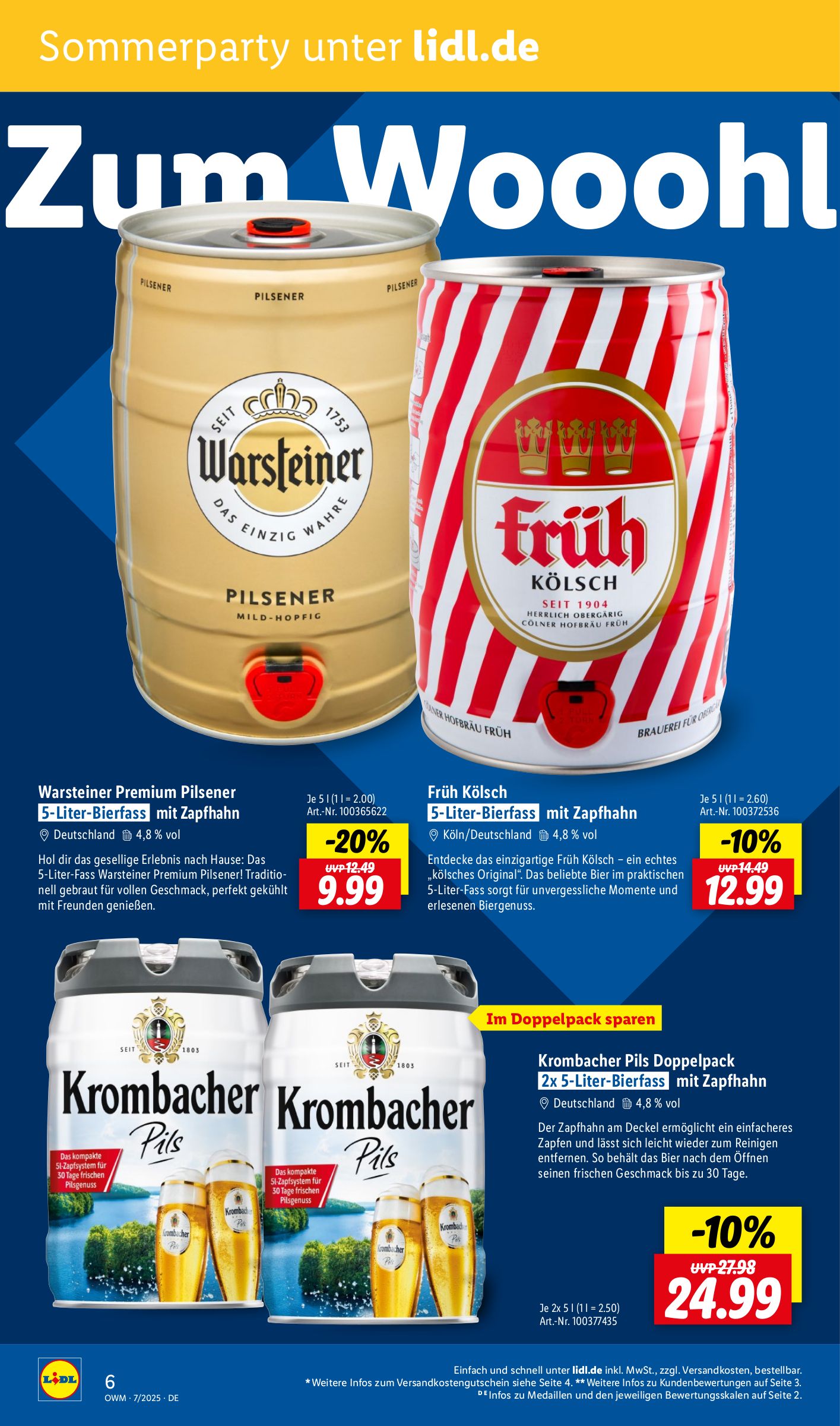 lidl - Lidl - Wein und Spirituosen-Prospekt gültig vom 01.07. bis 31.07. - page: 6