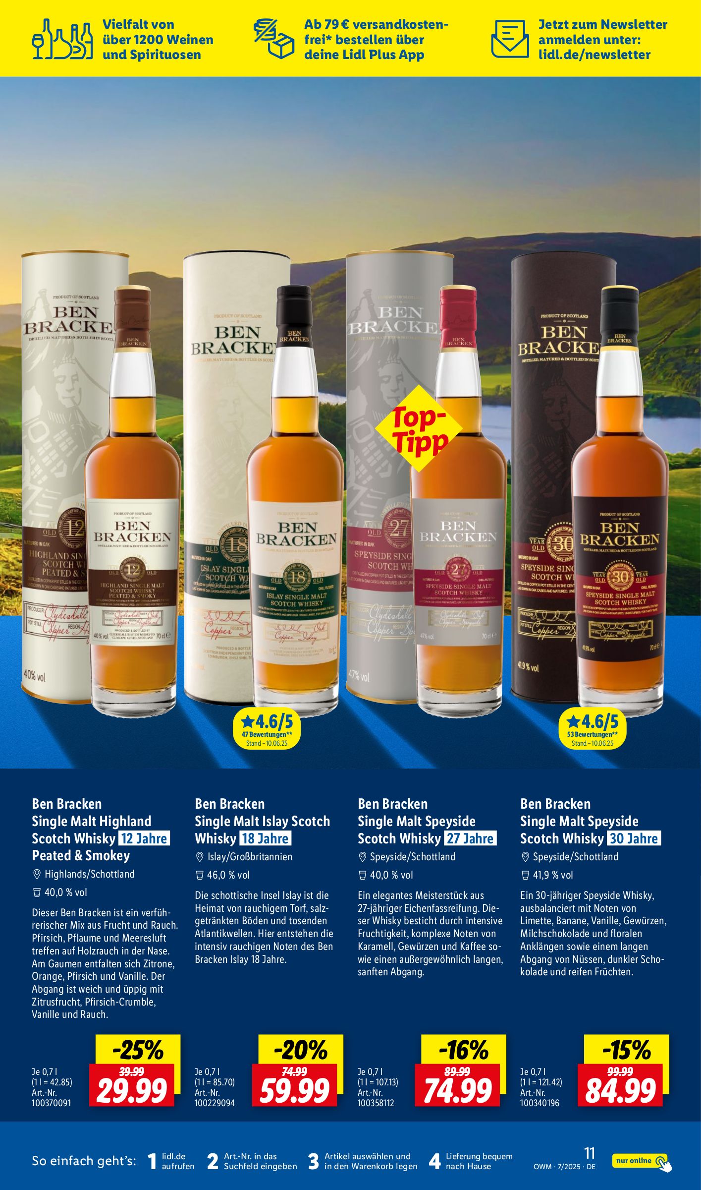 lidl - Lidl - Wein und Spirituosen-Prospekt gültig vom 01.07. bis 31.07. - page: 11