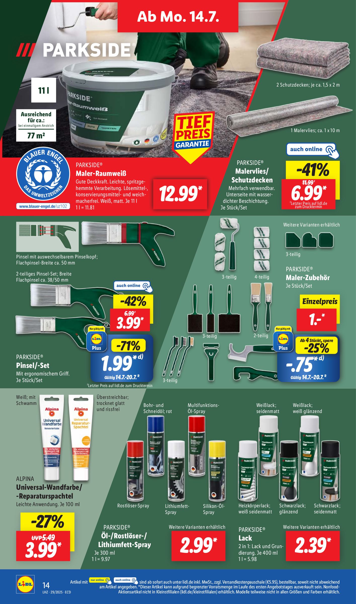lidl - Lidl-Prospekt gültig vom 14.07. bis 19.07. - page: 20 lidl - Lidl-Prospekt gültig vom 14.07. bis 19.07. - page: 20