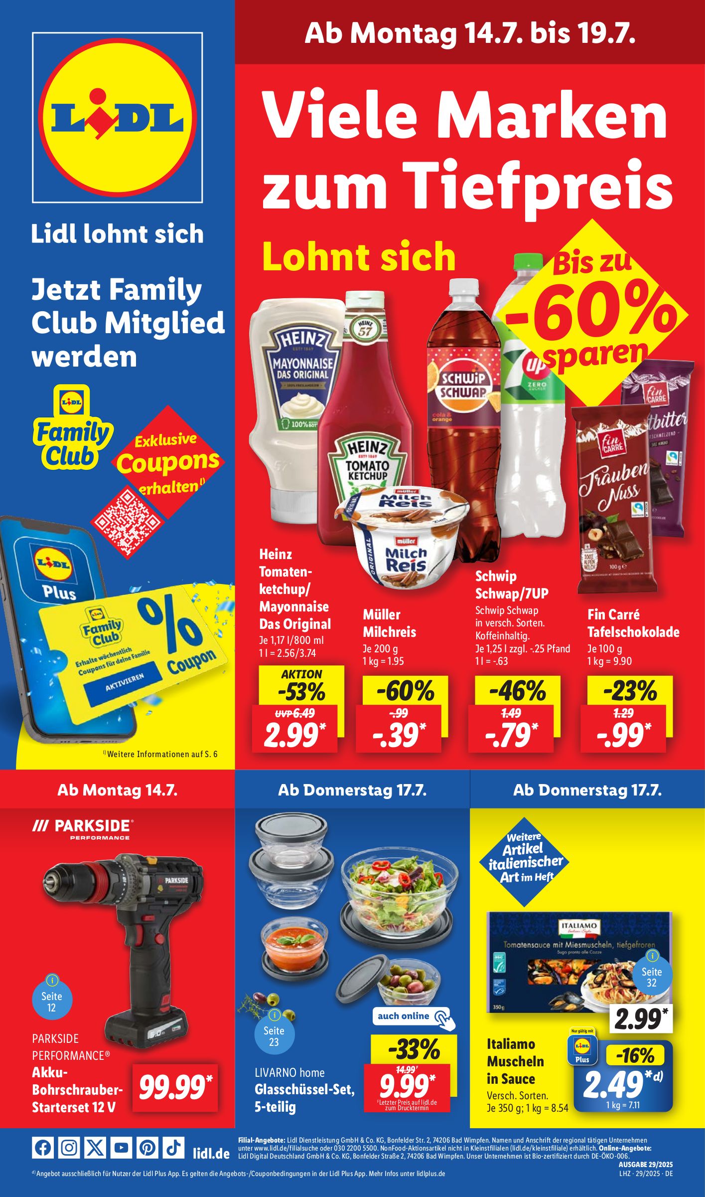 lidl - Lidl-Prospekt gültig vom 14.07. bis 19.07.