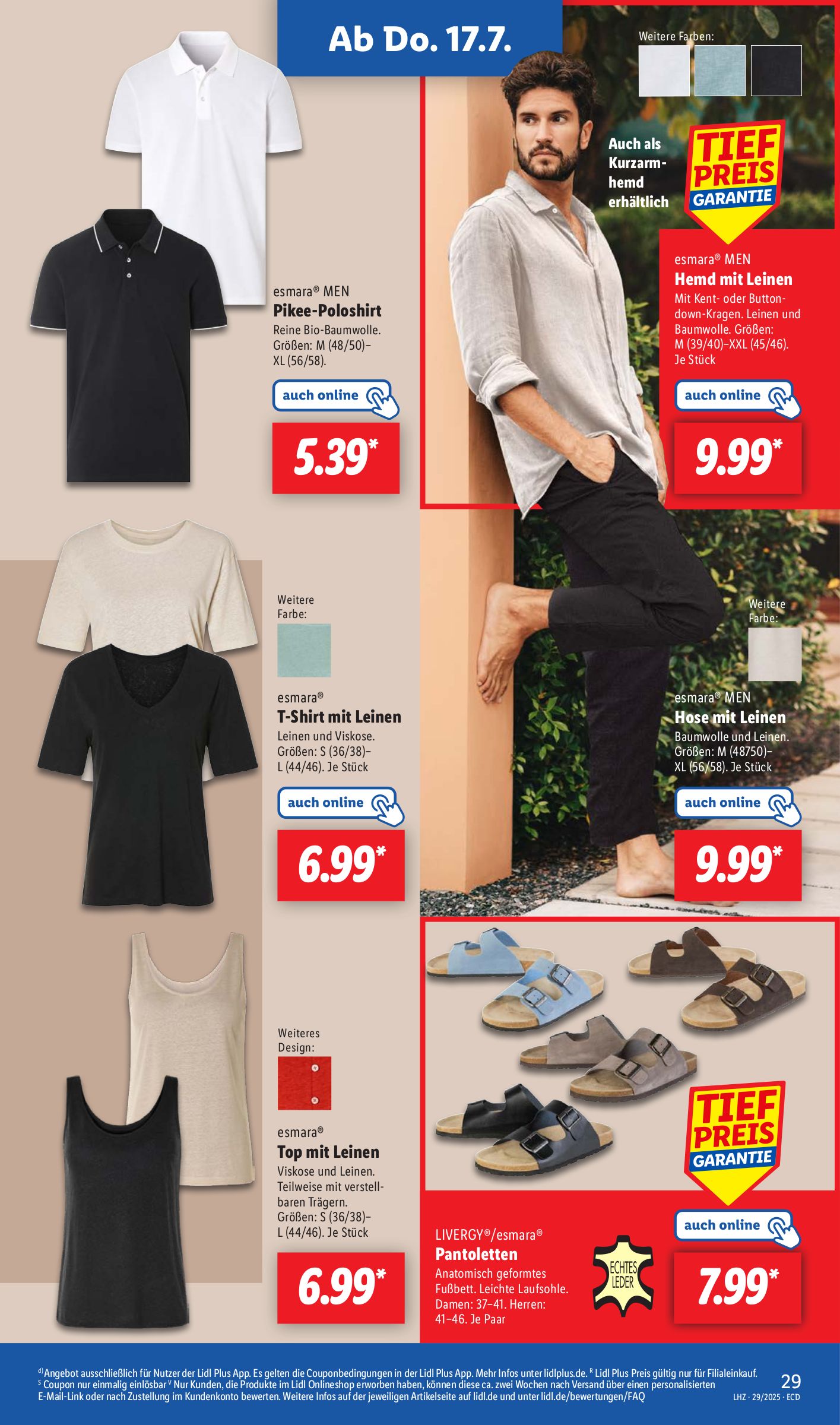 lidl - Lidl-Prospekt gültig vom 14.07. bis 19.07. - page: 39 lidl - Lidl-Prospekt gültig vom 14.07. bis 19.07. - page: 39