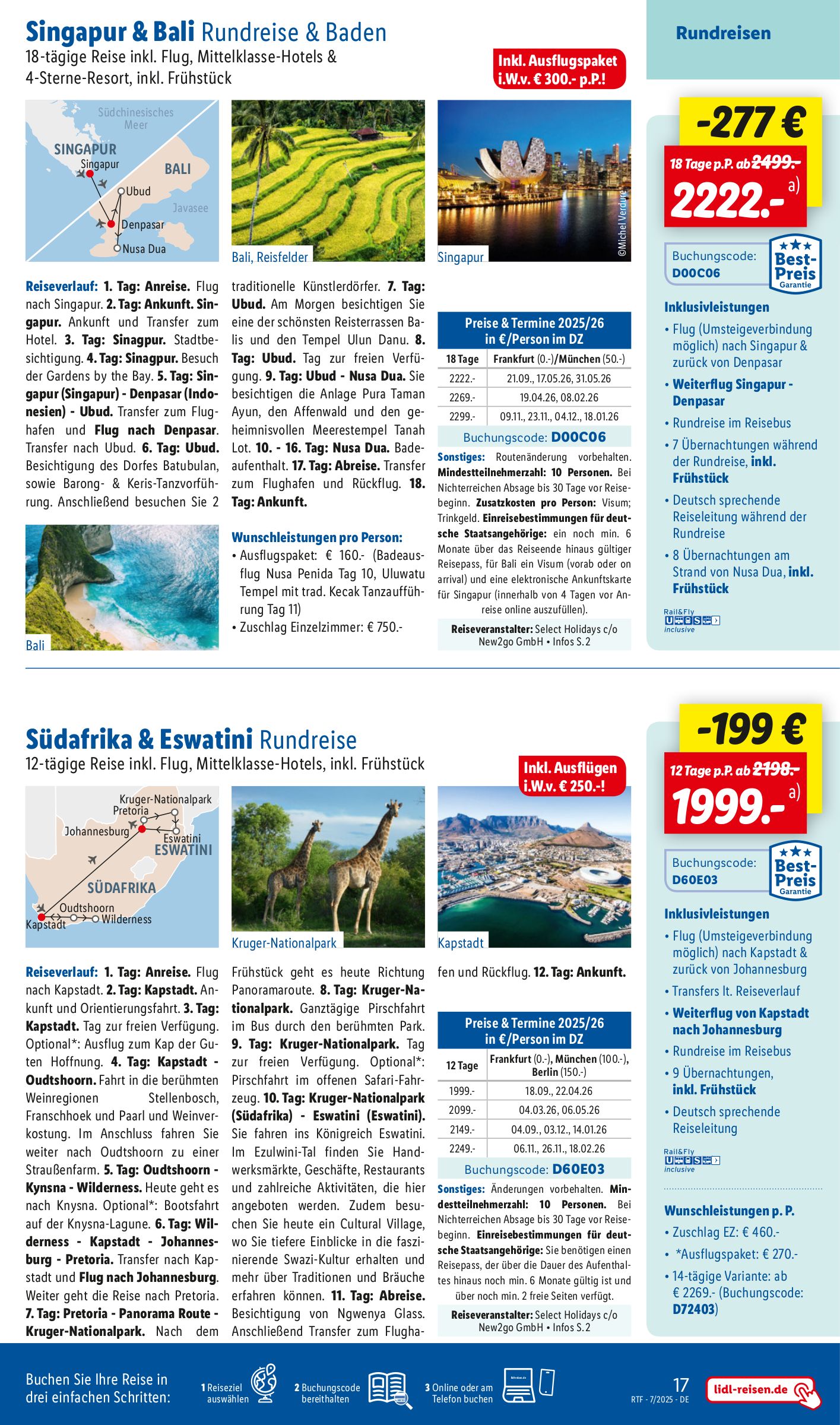 lidl - Lidl-reisen.de-Prospekt gültig vom 27.06. bis 31.08. - page: 17