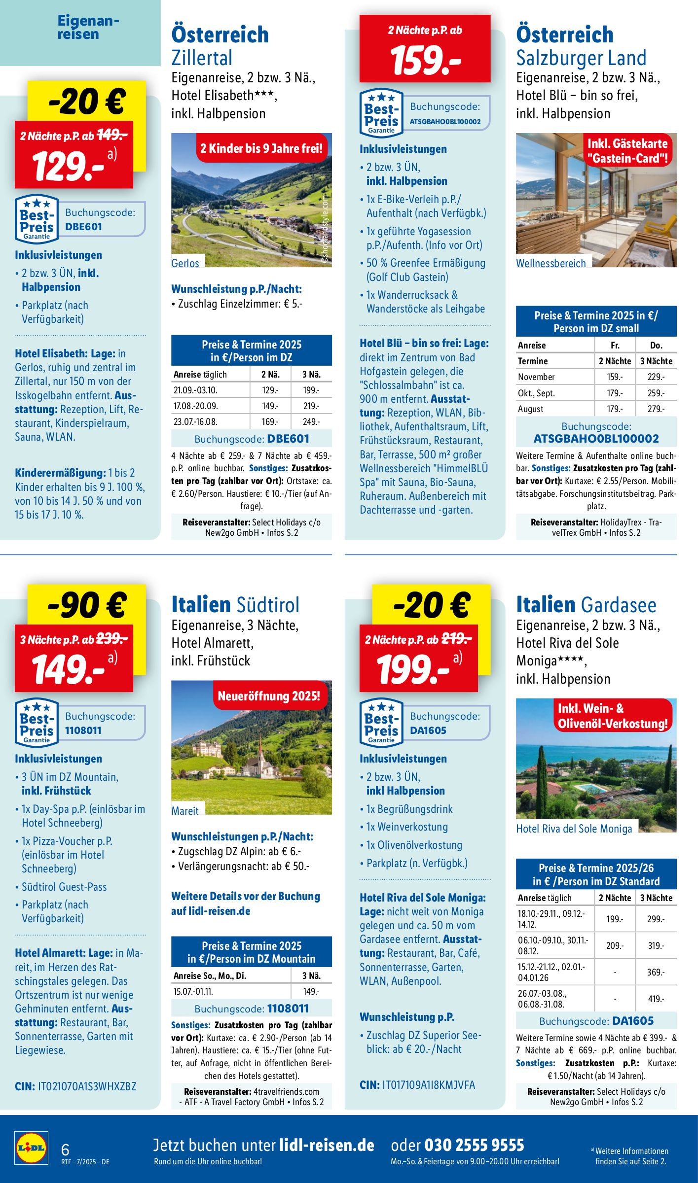 lidl - Lidl-reisen.de-Prospekt gültig vom 27.06. bis 31.08. - page: 6