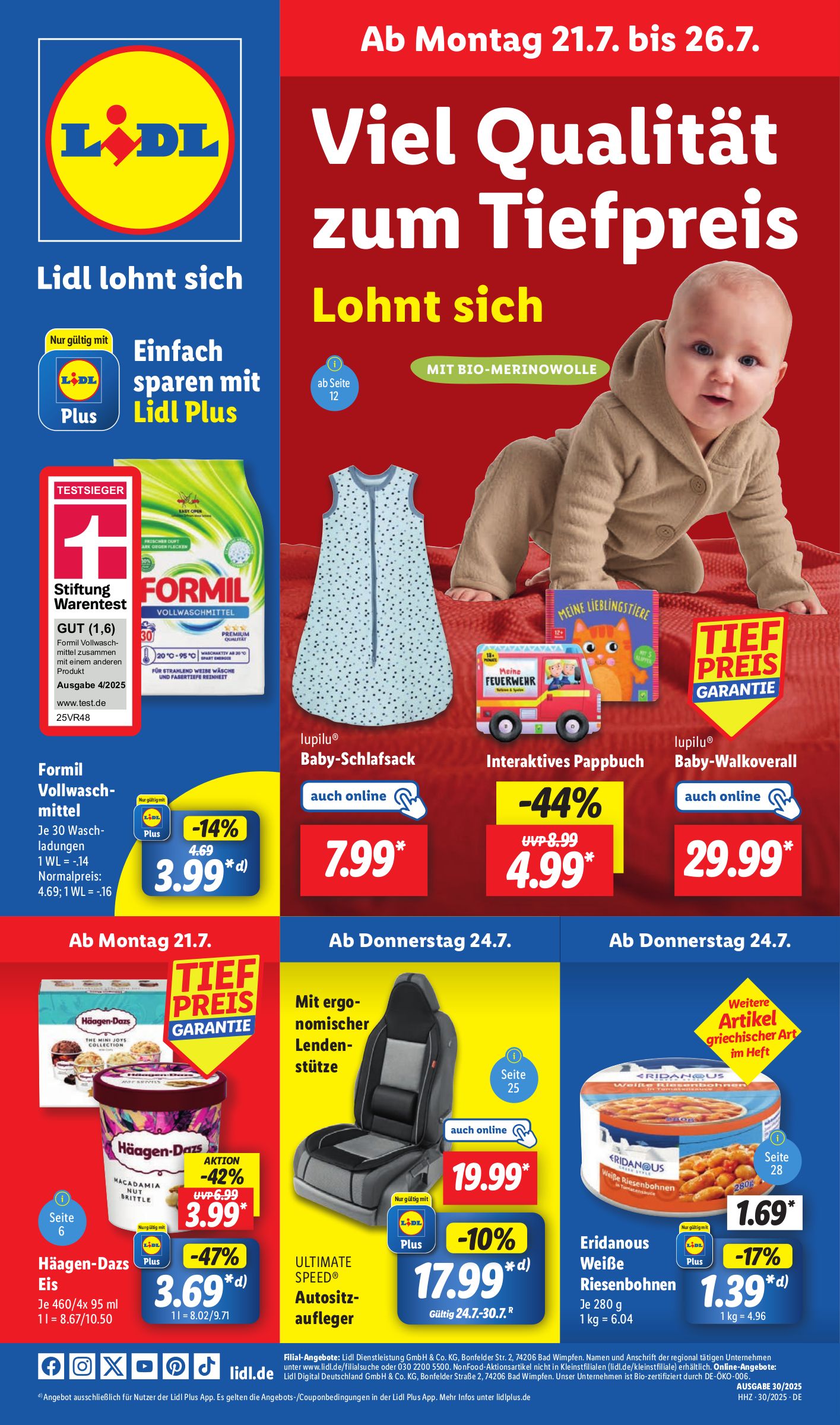 lidl - Lidl-Prospekt gültig vom 21.07. bis 26.07.