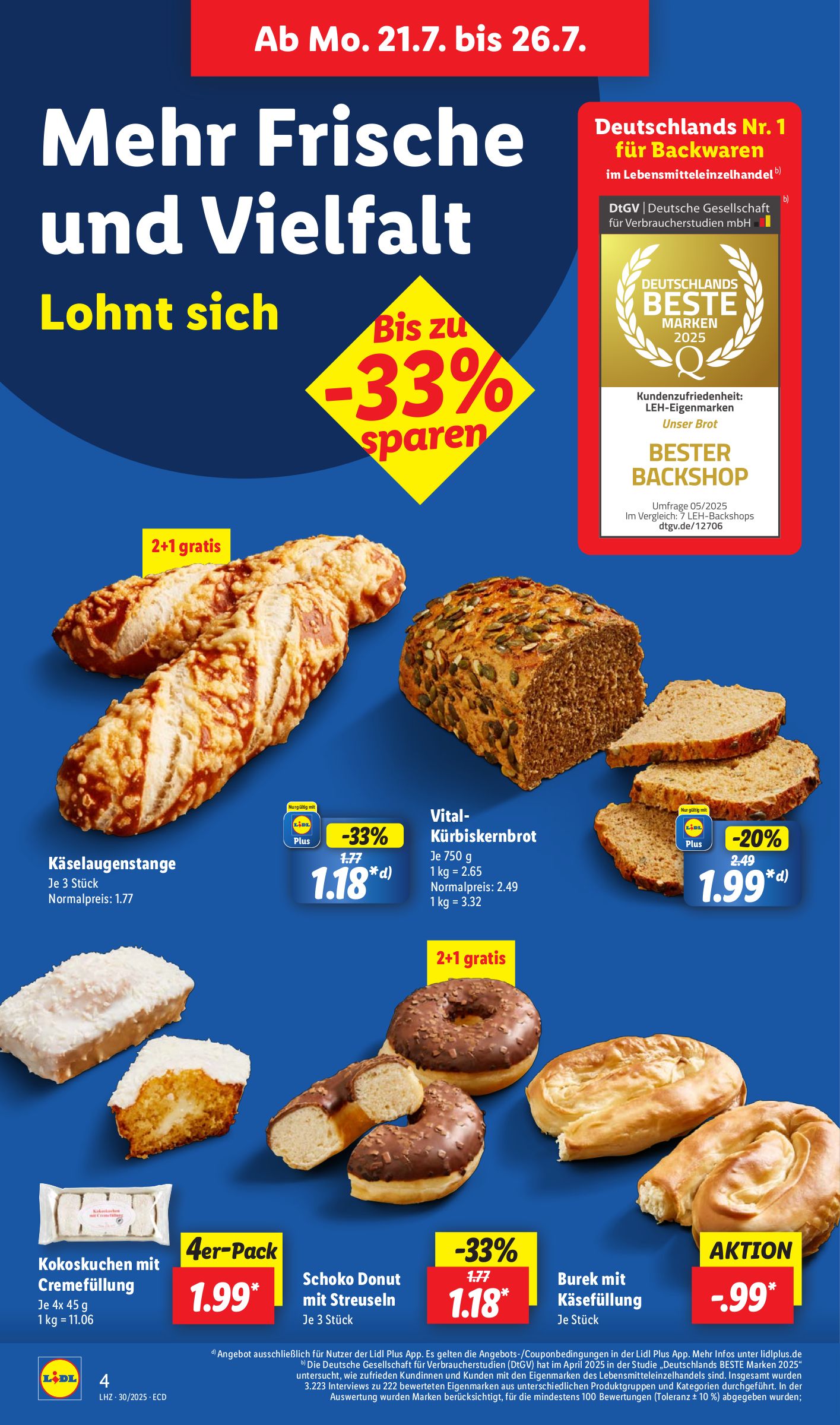 lidl - Lidl-Prospekt gültig vom 21.07. bis 26.07. - page: 4 lidl - Lidl-Prospekt gültig vom 21.07. bis 26.07. - page: 4