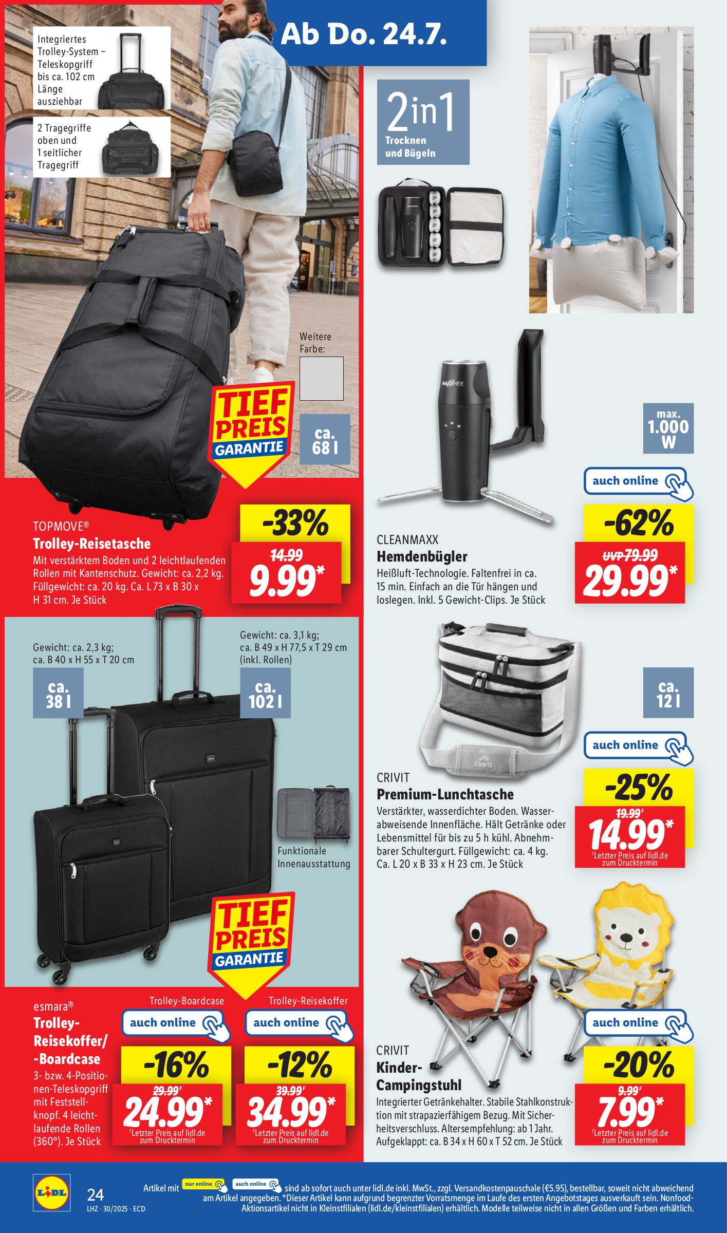 lidl - Lidl-Prospekt gültig vom 21.07. bis 26.07. - page: 40 lidl - Lidl-Prospekt gültig vom 21.07. bis 26.07. - page: 40