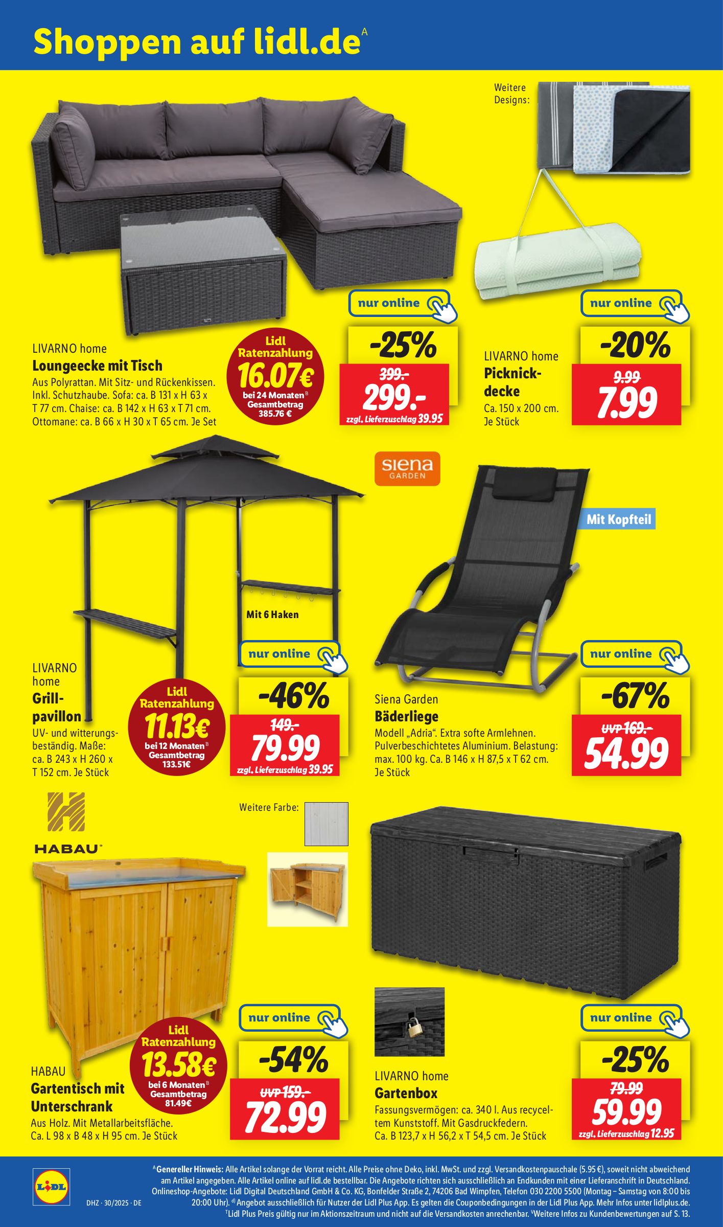 lidl - Lidl-Prospekt gültig vom 21.07. bis 26.07. - page: 38 lidl - Lidl-Prospekt gültig vom 21.07. bis 26.07. - page: 38