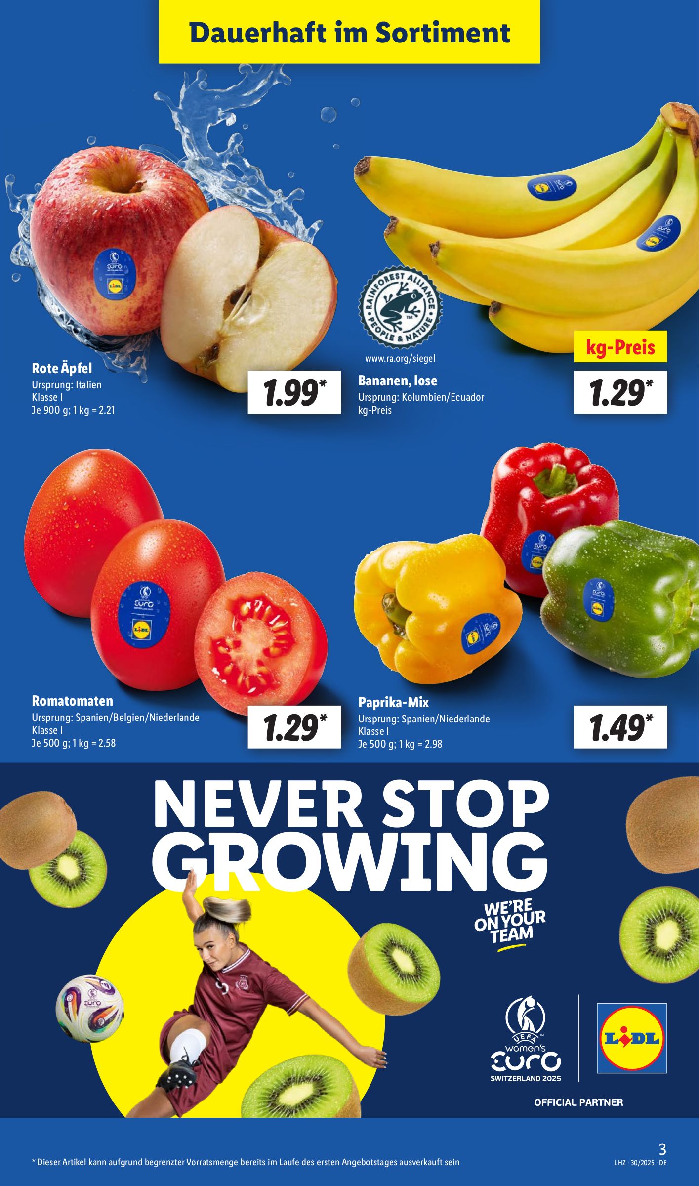 lidl - Lidl-Prospekt gültig vom 21.07. bis 26.07. - page: 3 lidl - Lidl-Prospekt gültig vom 21.07. bis 26.07. - page: 3