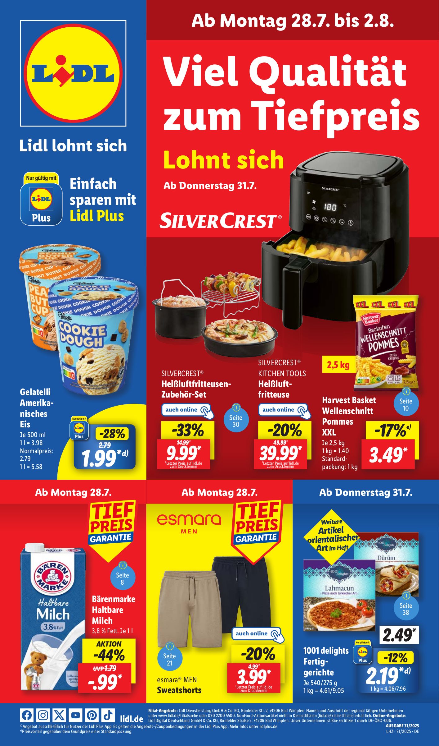 lidl - Lidl-Prospekt gültig vom 28.07. bis 02.08.