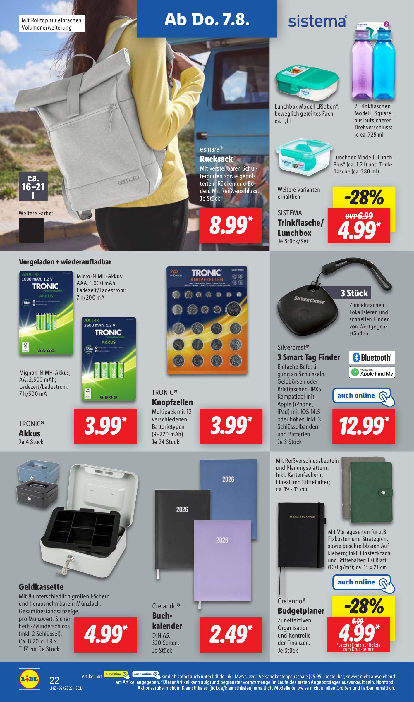 lidl - Lidl-Prospekt gültig vom 04.08. bis 09.08. - page: 34 lidl - Lidl-Prospekt gültig vom 04.08. bis 09.08. - page: 34