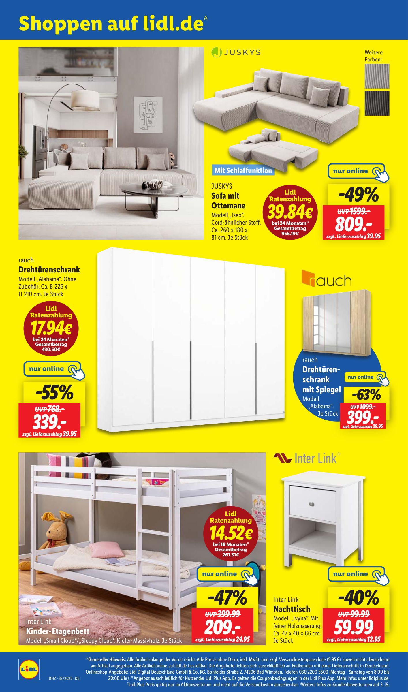lidl - Lidl-Prospekt gültig vom 04.08. bis 09.08. - page: 38 lidl - Lidl-Prospekt gültig vom 04.08. bis 09.08. - page: 38