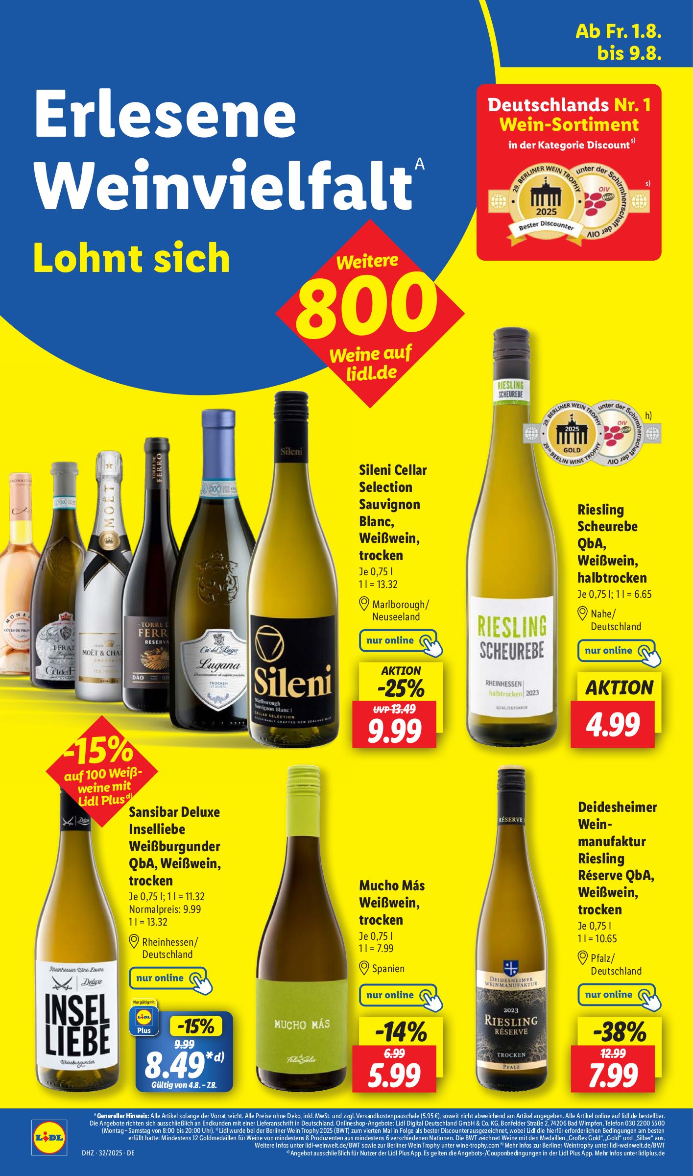 lidl - Lidl-Prospekt gültig vom 04.08. bis 09.08. - page: 48 lidl - Lidl-Prospekt gültig vom 04.08. bis 09.08. - page: 48