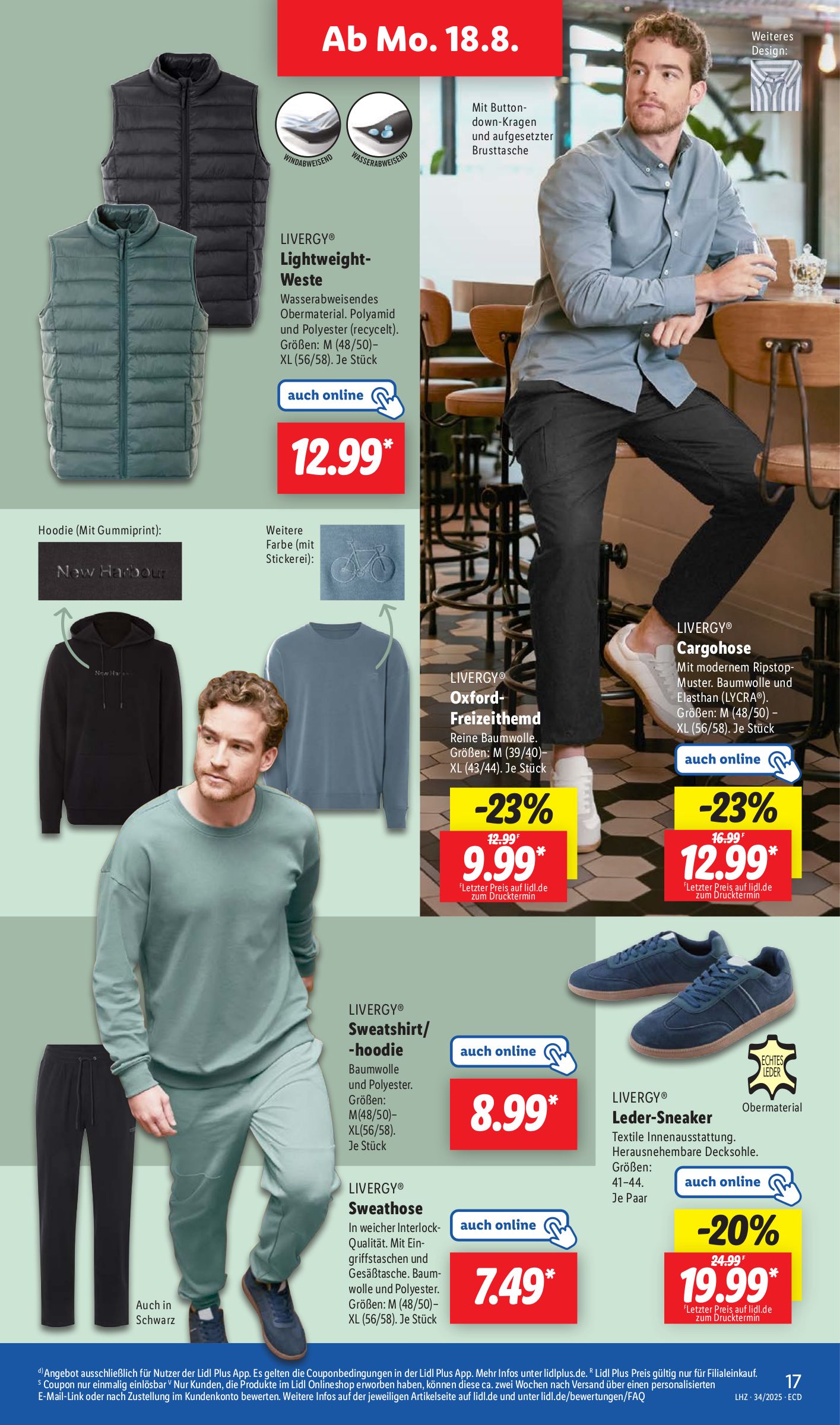 lidl - Lidl-Prospekt gültig vom 18.08. bis 23.08. - page: 29 lidl - Lidl-Prospekt gültig vom 18.08. bis 23.08. - page: 29