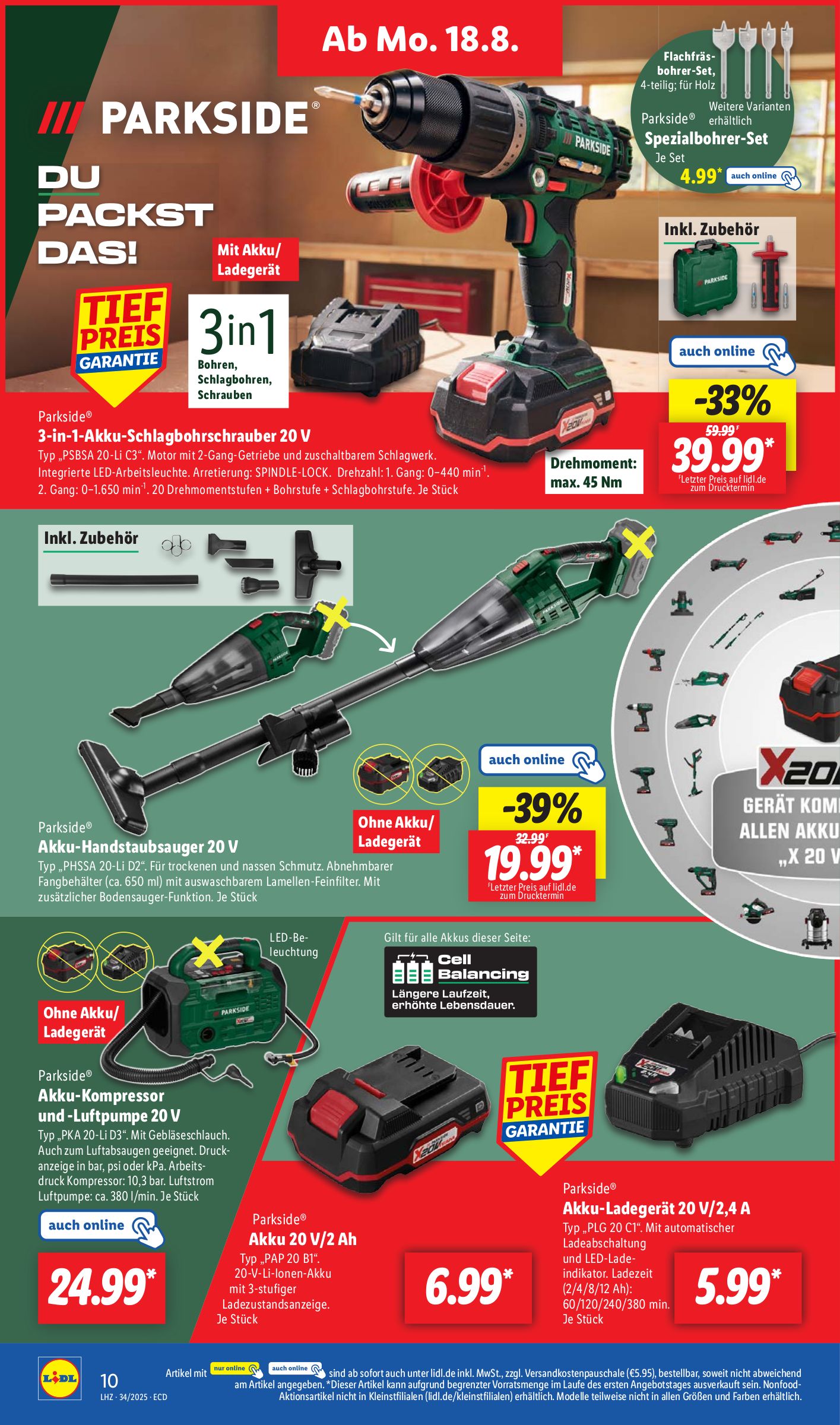 lidl - Lidl-Prospekt gültig vom 18.08. bis 23.08. - page: 20 lidl - Lidl-Prospekt gültig vom 18.08. bis 23.08. - page: 20