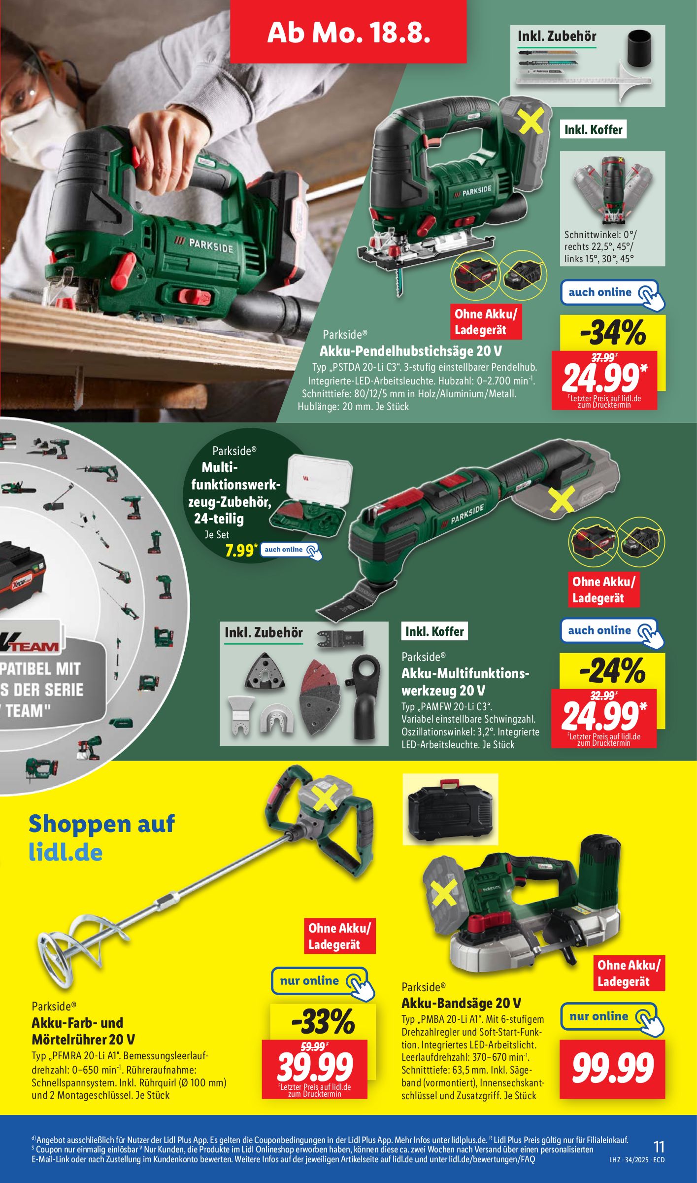 lidl - Lidl-Prospekt gültig vom 18.08. bis 23.08. - page: 21 lidl - Lidl-Prospekt gültig vom 18.08. bis 23.08. - page: 21