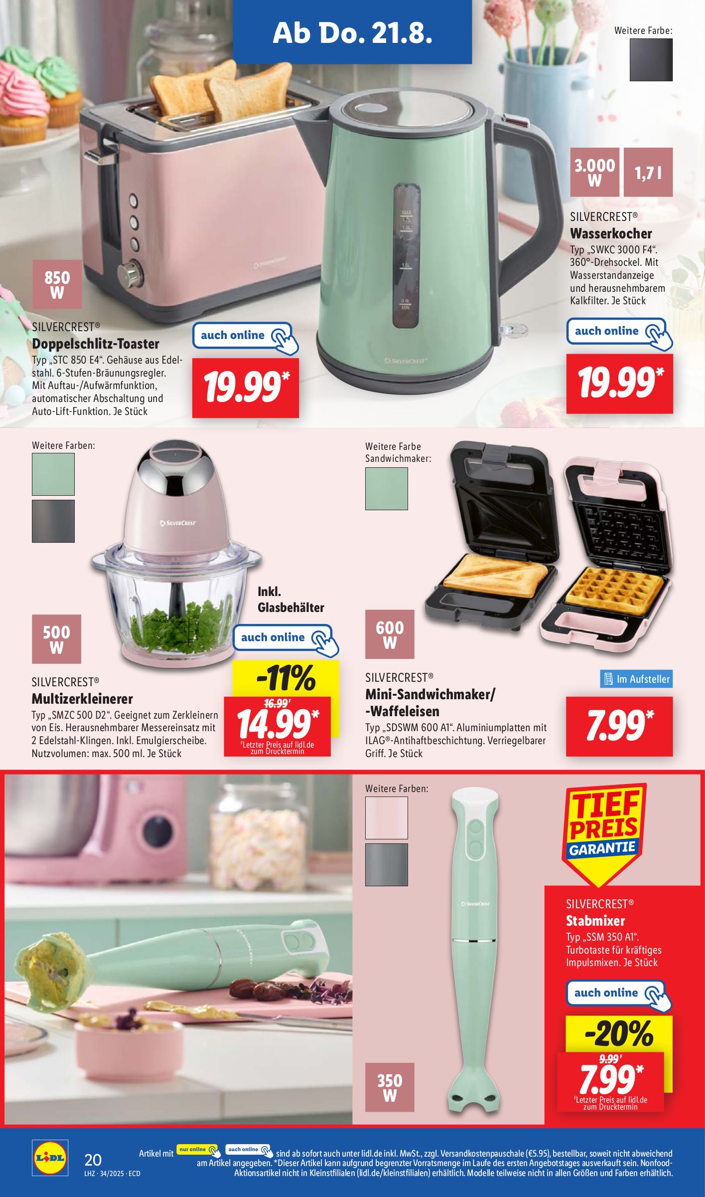 lidl - Lidl-Prospekt gültig vom 18.08. bis 23.08. - page: 34 lidl - Lidl-Prospekt gültig vom 18.08. bis 23.08. - page: 34