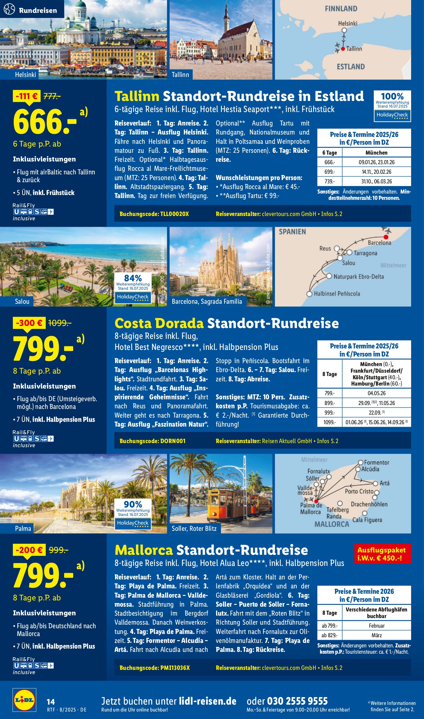 lidl - Lidl-reisen.de-Prospekt gültig vom 13.08. bis 15.09. - page: 14